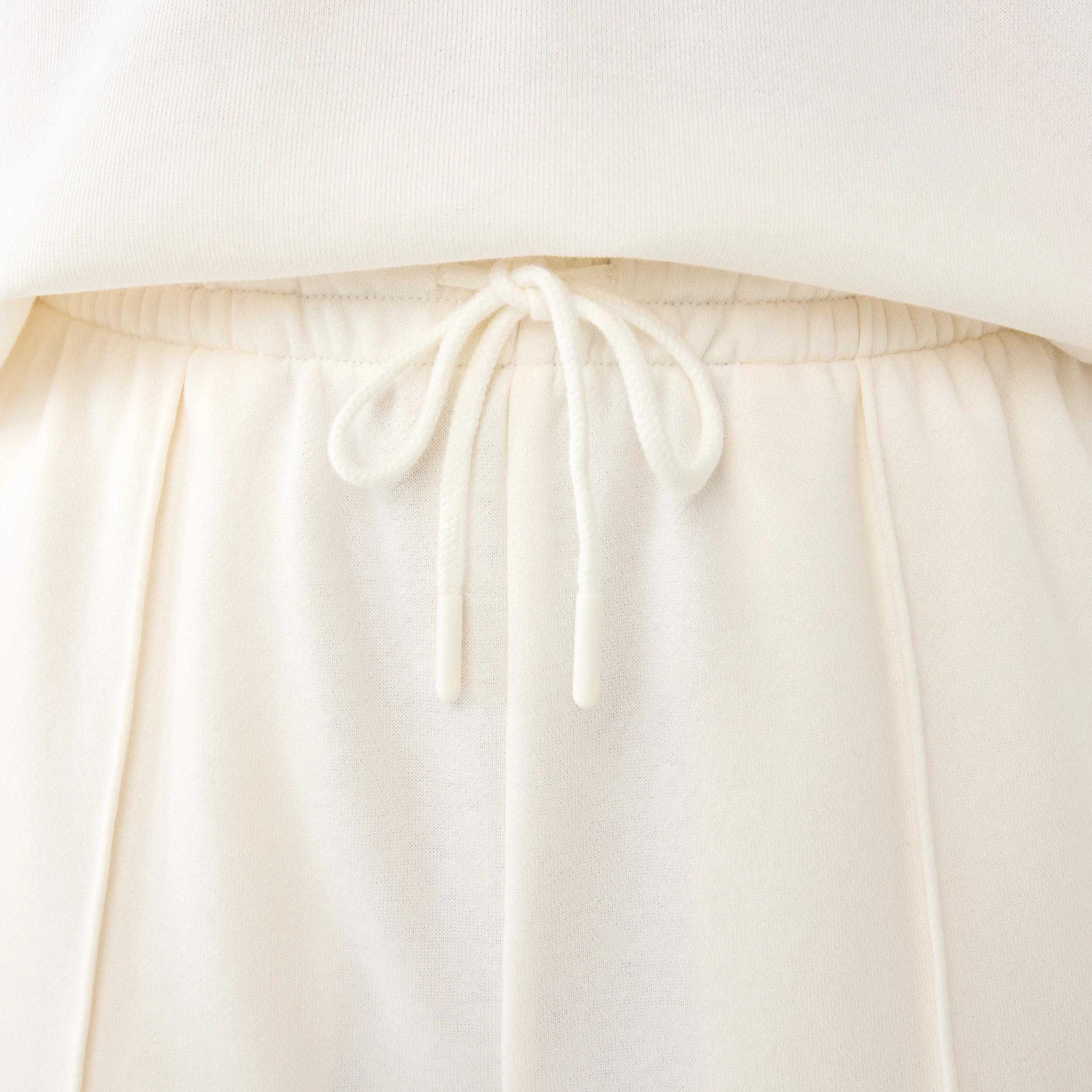 5 Active Womens French Terry Trackpants EGRET WHITE, 5 of 6