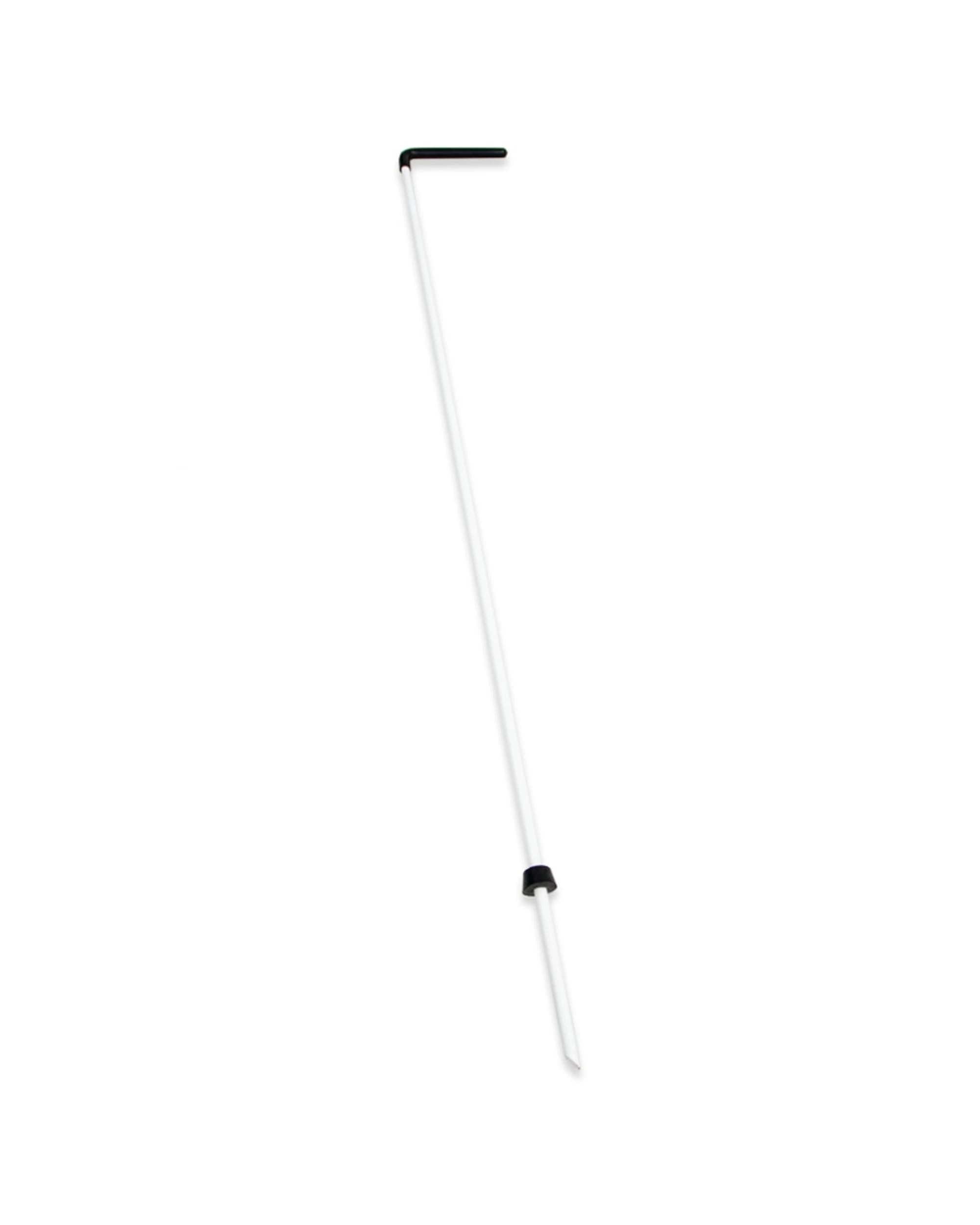 2 Victor Sports Athletics Measuring Tape Spike Length 100cm Diameter 10mm - White, 2 of 2