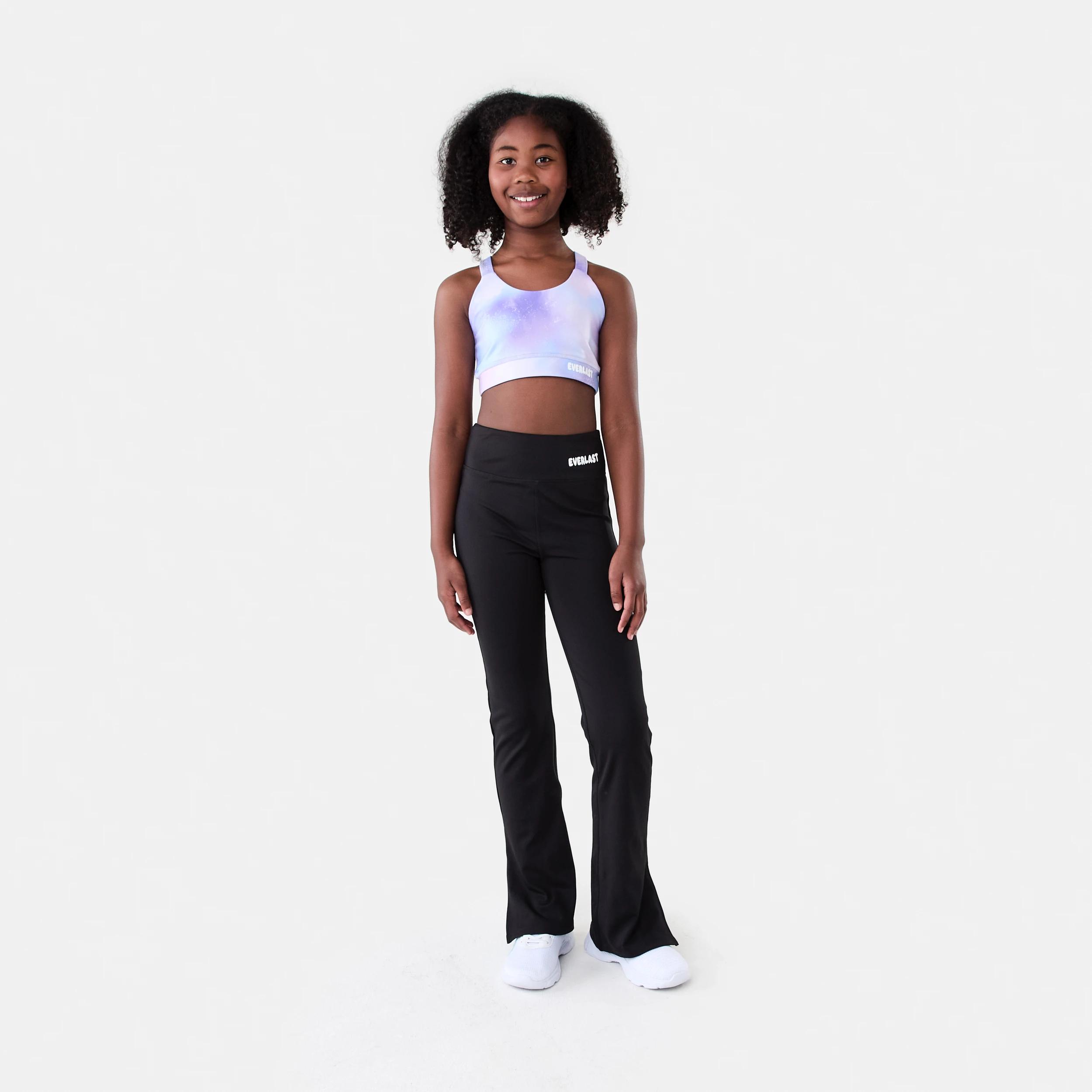 7 Everlast Kids Flare Leggings EVERLAST BLACK, 7 of 10