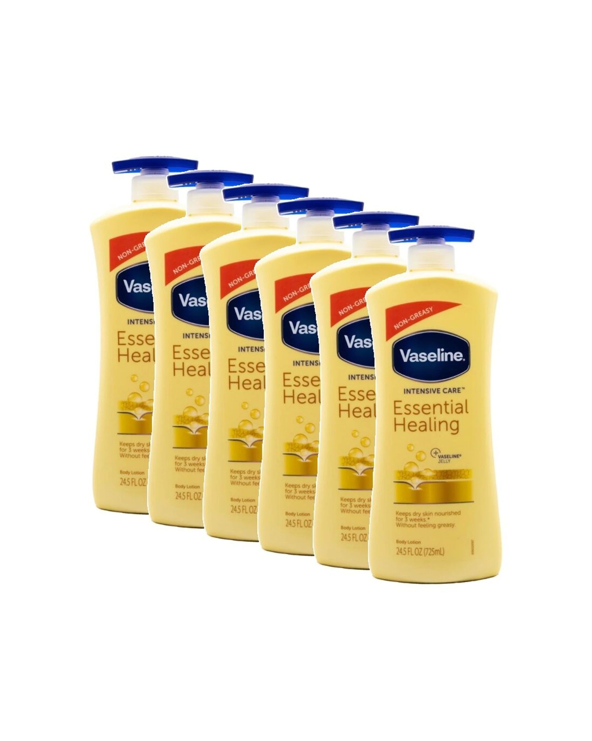 1 Vaseline 6PK Intensive Care Essential Healing Body Lotion Non Greasy 725ml - Multi, 1 of 3
