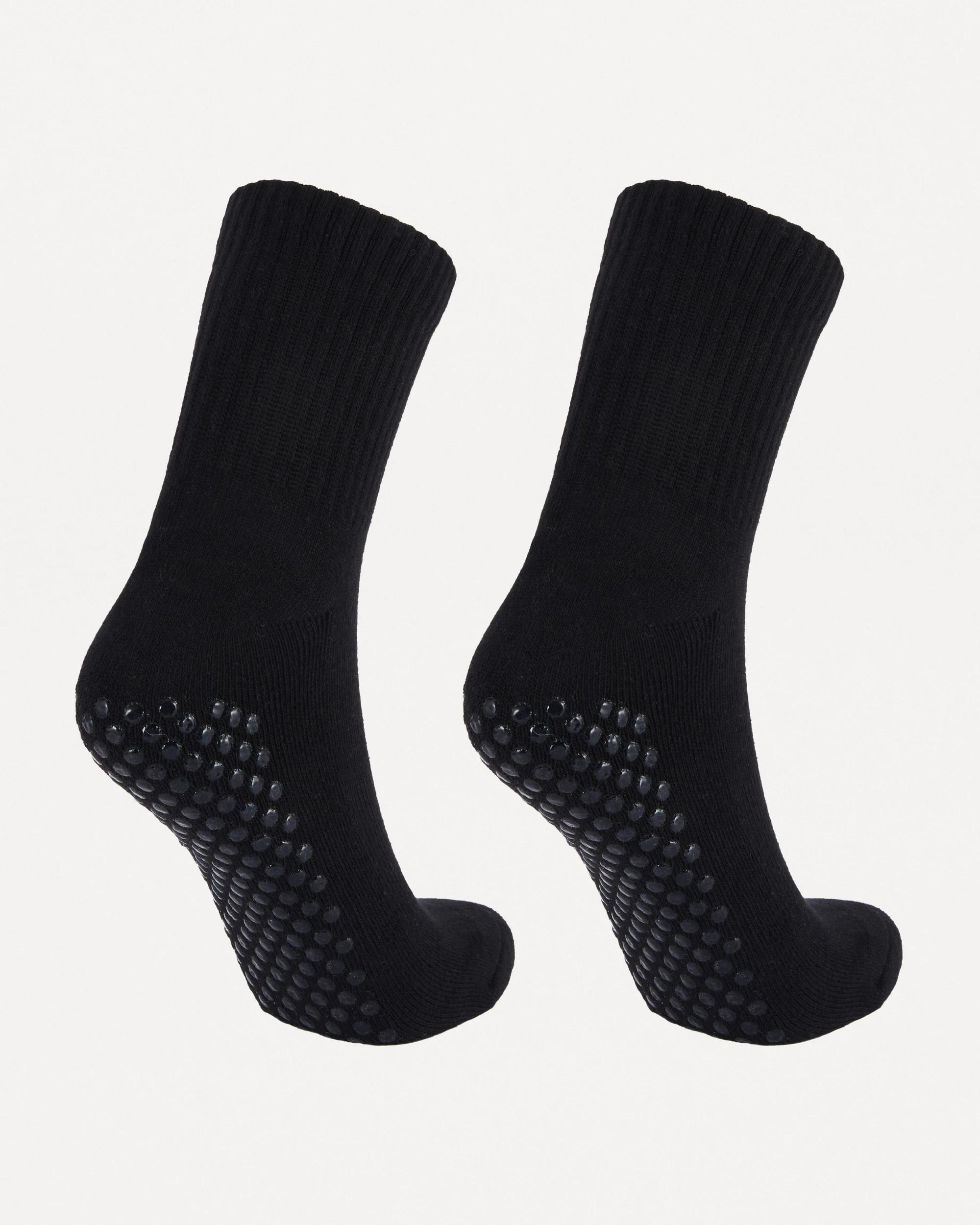 2 Pack Non Slip Quarter Crew Socks - Kmart