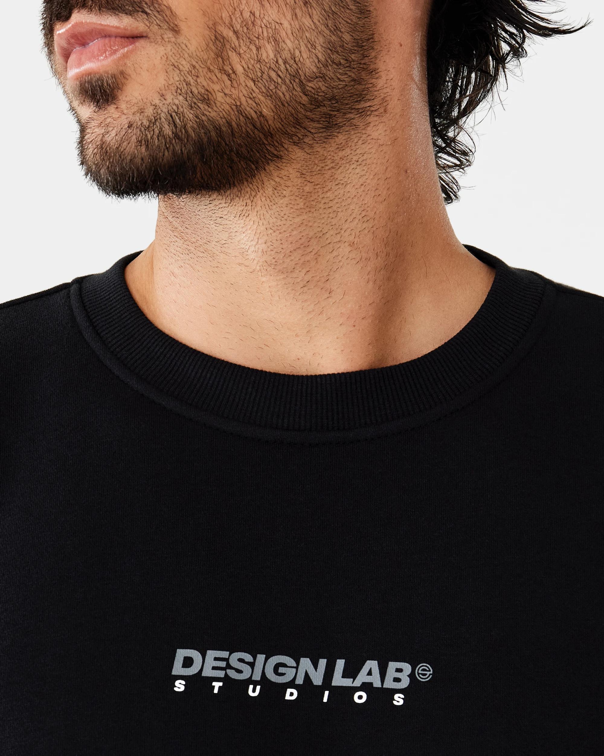 6 Terry Oversized Print Sweatshirt Blk Studio, 6 of 10