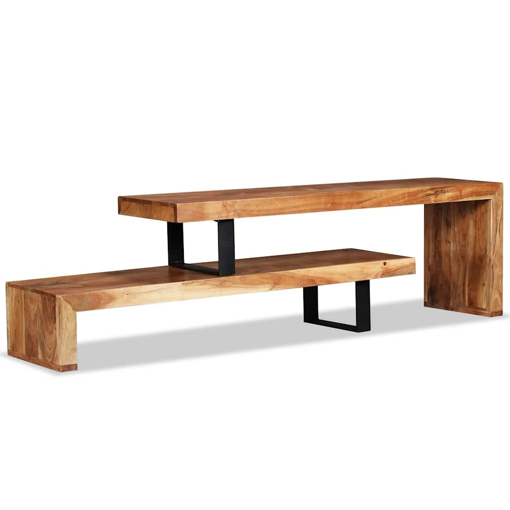 4 Vidaxl Tv Stand Wooden Tv Stand - Brown, 4 of 10