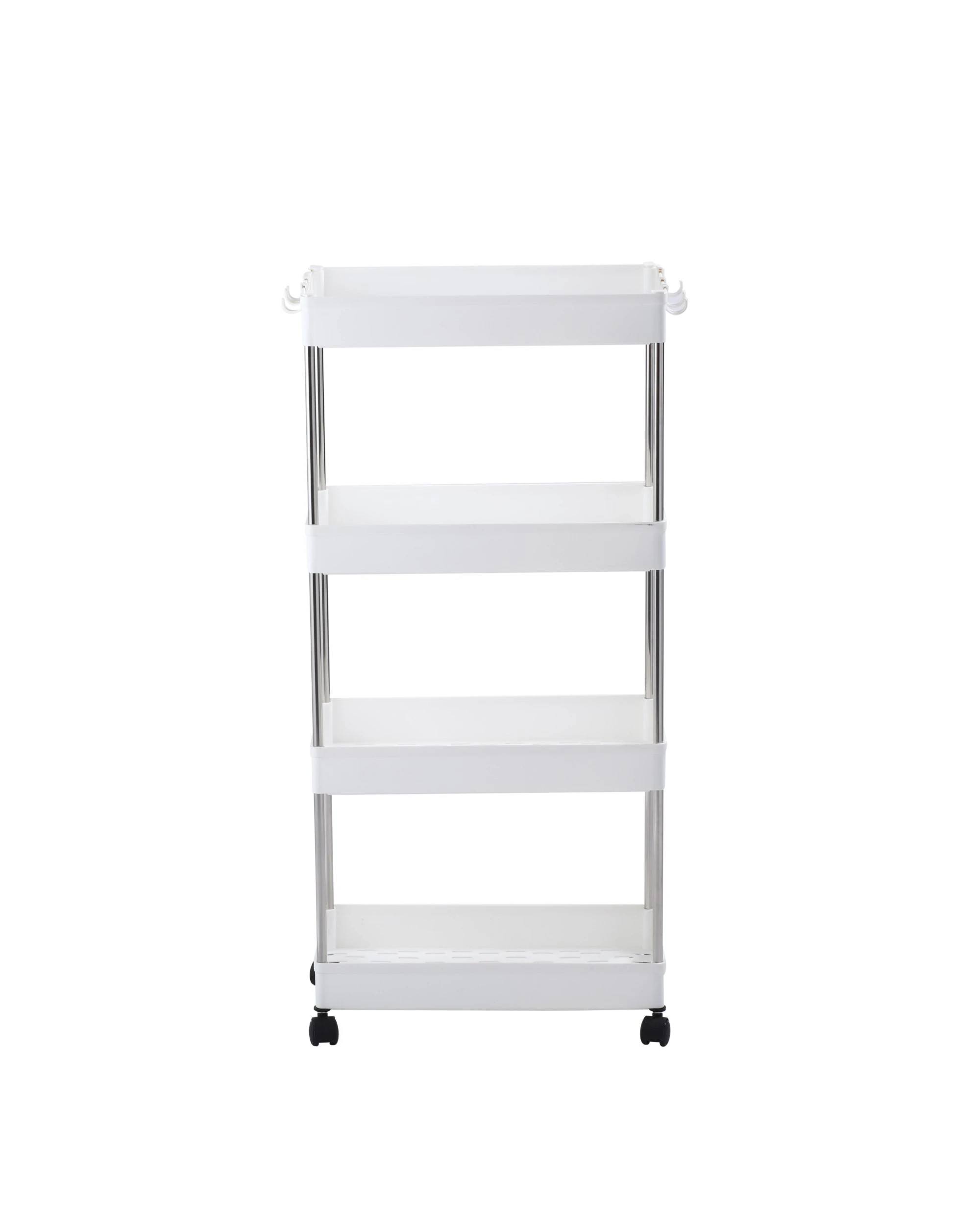 3 Sherwood Home 4 Tiers Organiser 40x22x86cm - White, 3 of 6