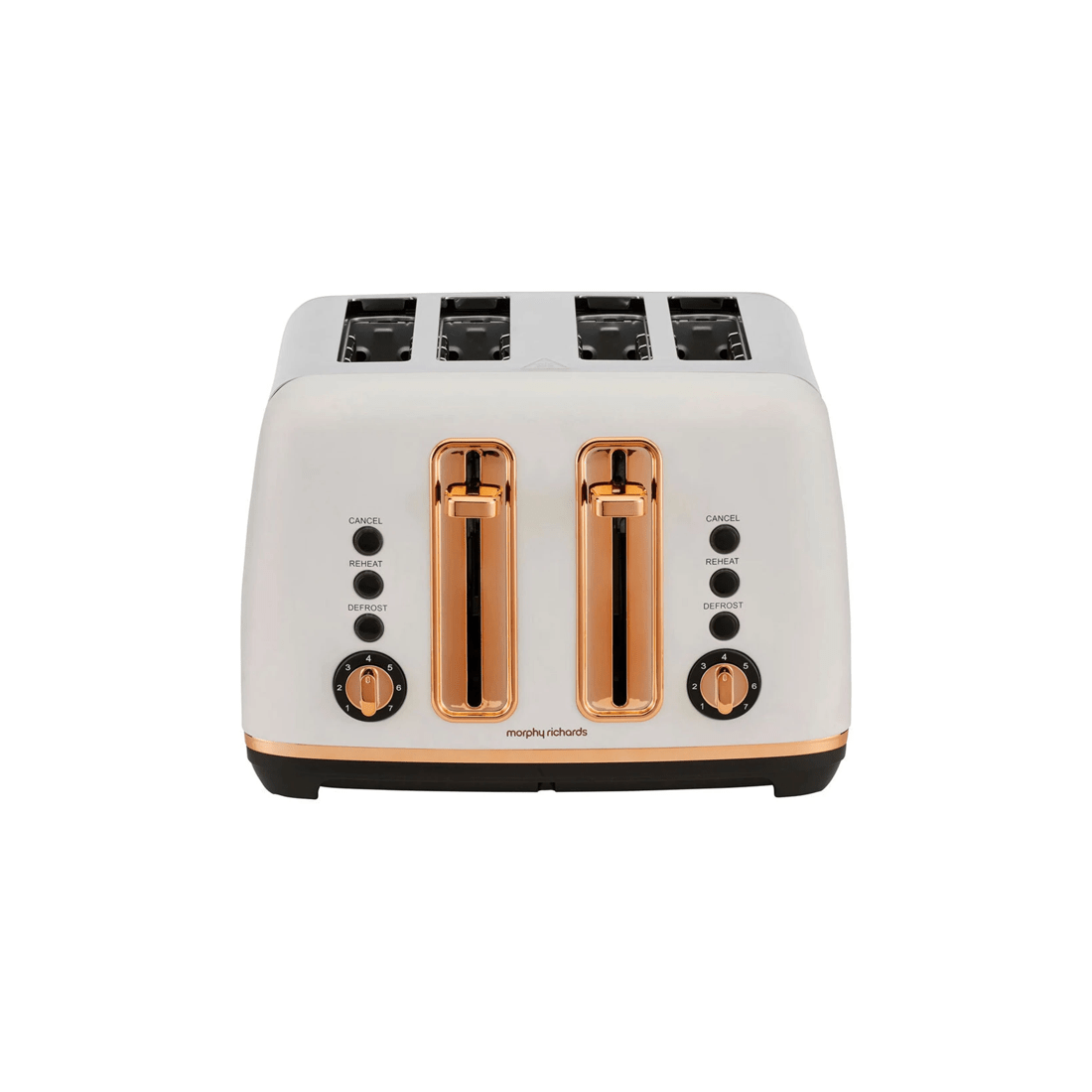 1 Morphy Richards Ascend 4 Slice Bread Toaster Home/kitchen Rose Gold - White, 1 of 8