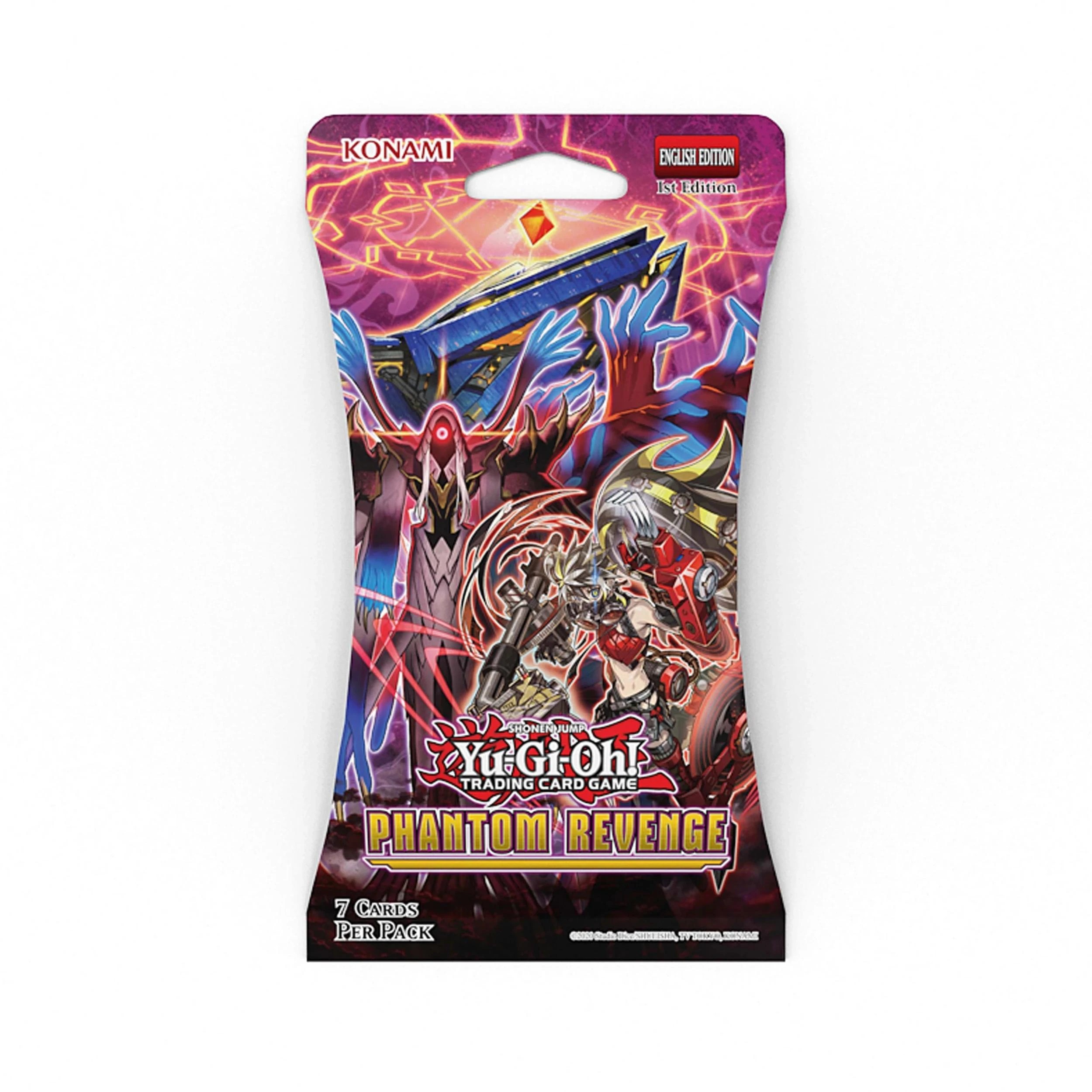 2 Yu-Gi-Oh! TCG Phantom Revenge 7 x Card Blister - Assorted - Multi, 2 of 5