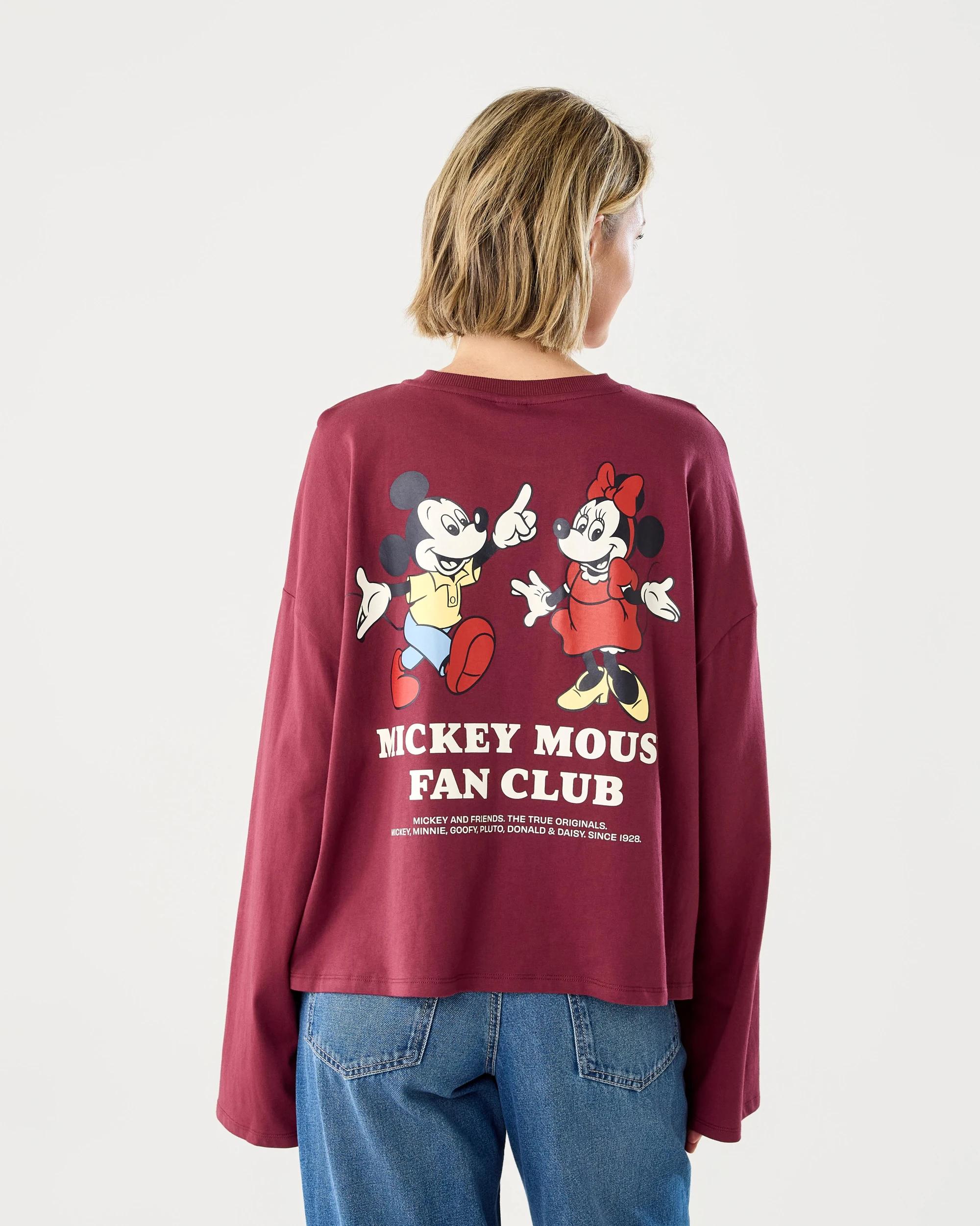 3 Long Sleeve Mickey Mouse License Top Fanclub, 3 of 8