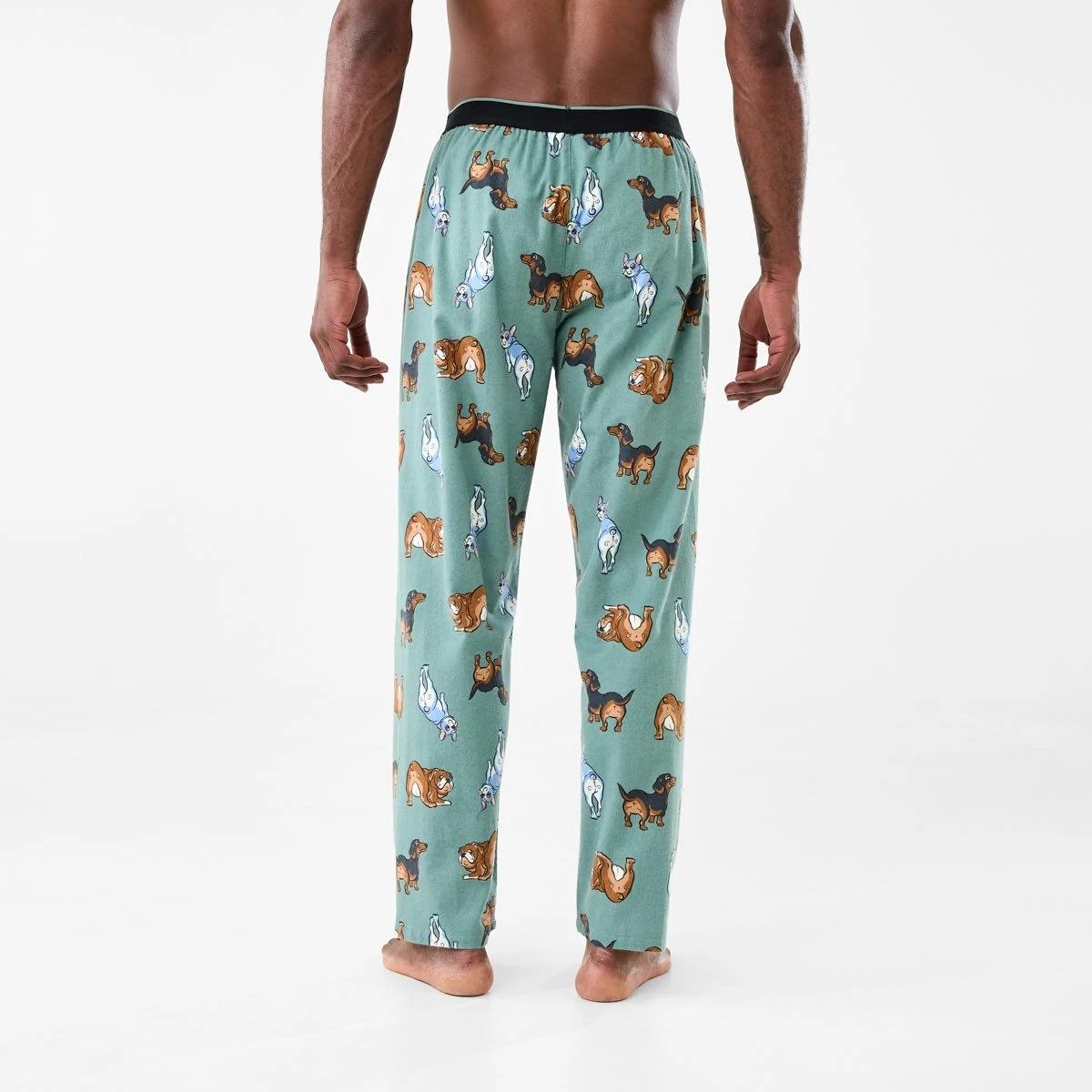 3 Printed Flannel Pants Hey Pups, 3 of 5