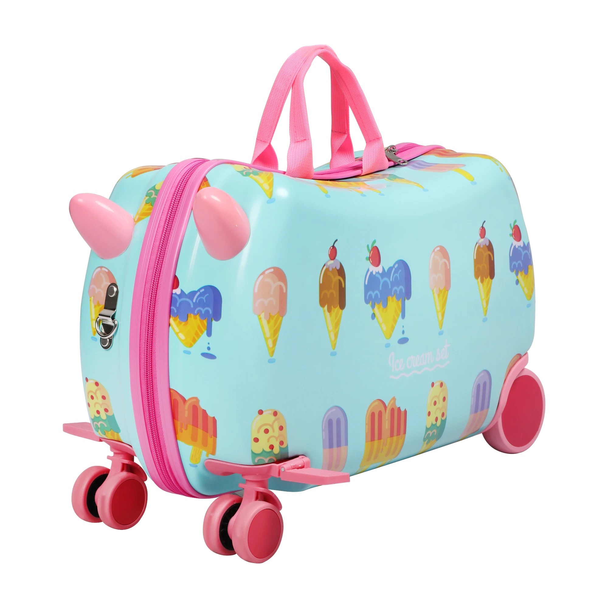 1 Bopeep 17" Kids Suitcase Ice Cream Design, 1 of 6