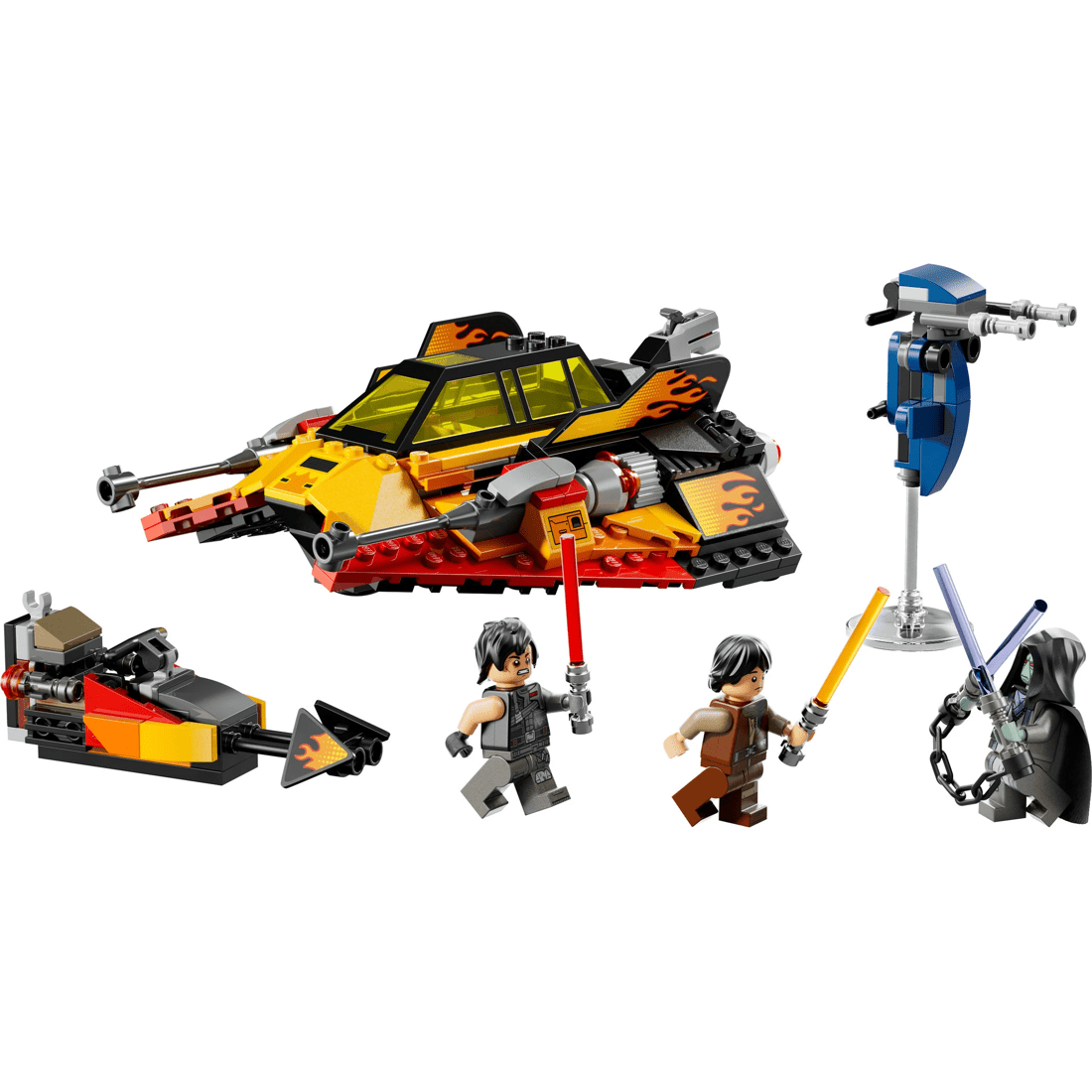 2 LEGO Star Wars The Force Burner Snowspeeder 75414, 2 of 10