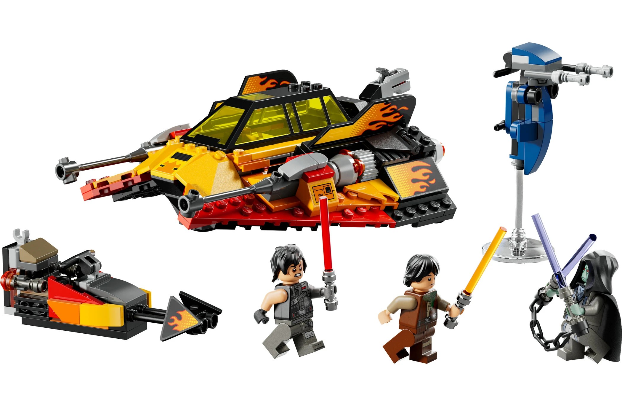 2 LEGO Star Wars The Force Burner Snowspeeder 75414, 2 of 10