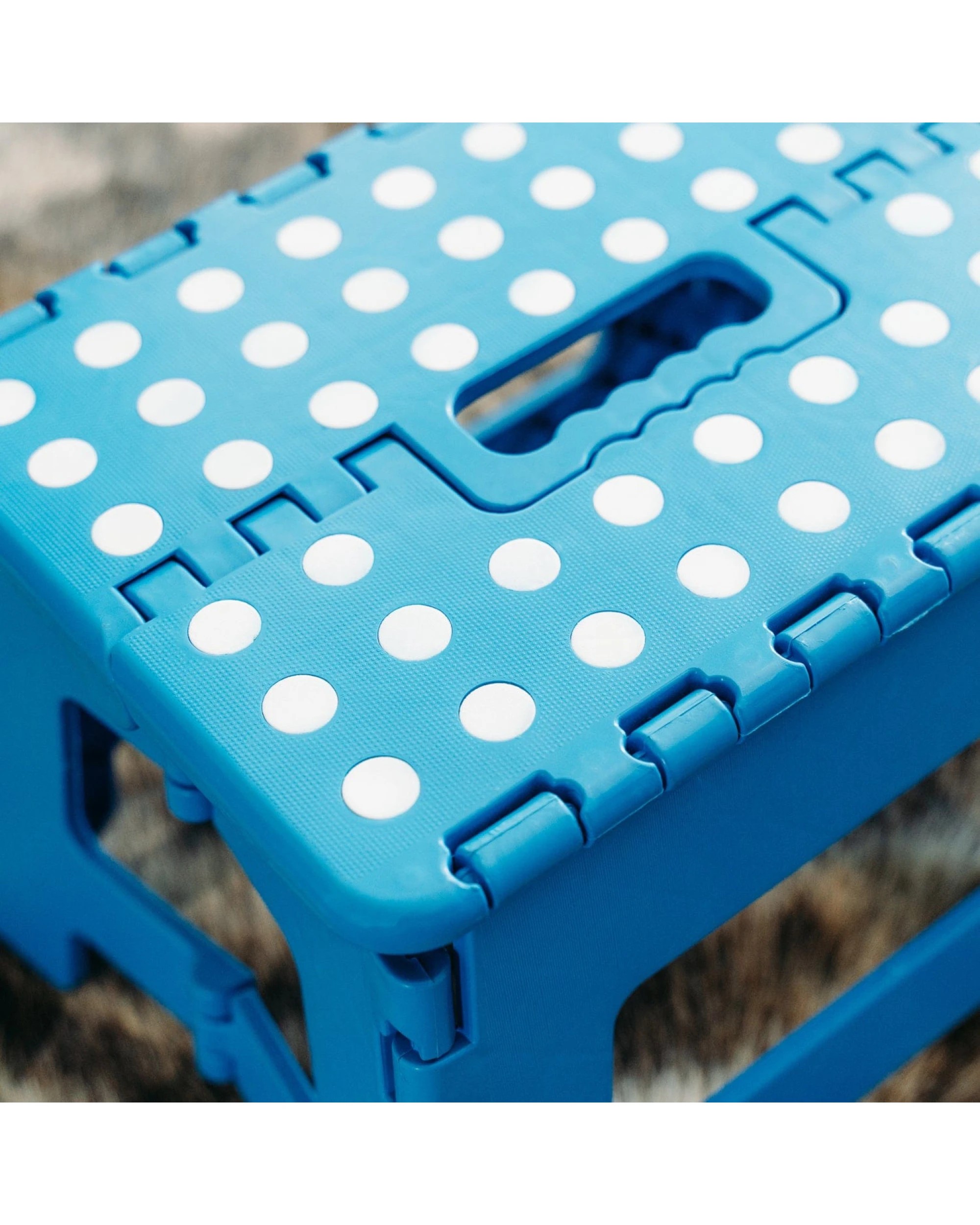 5 BR Home Portable Plastic Folding Step Stool Chair - Blue, 5 of 8