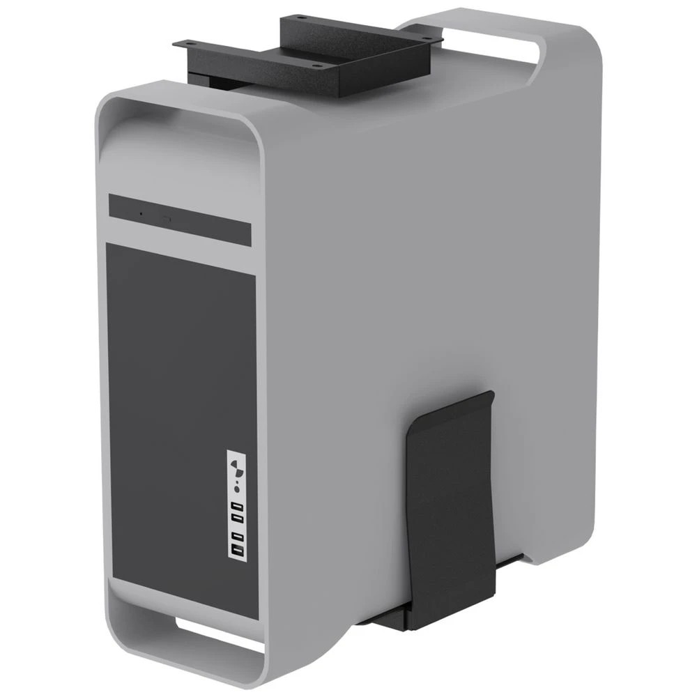 2 Strike Under Desk PC Holder Office Furnishing Accessories Parts, 2 of 9