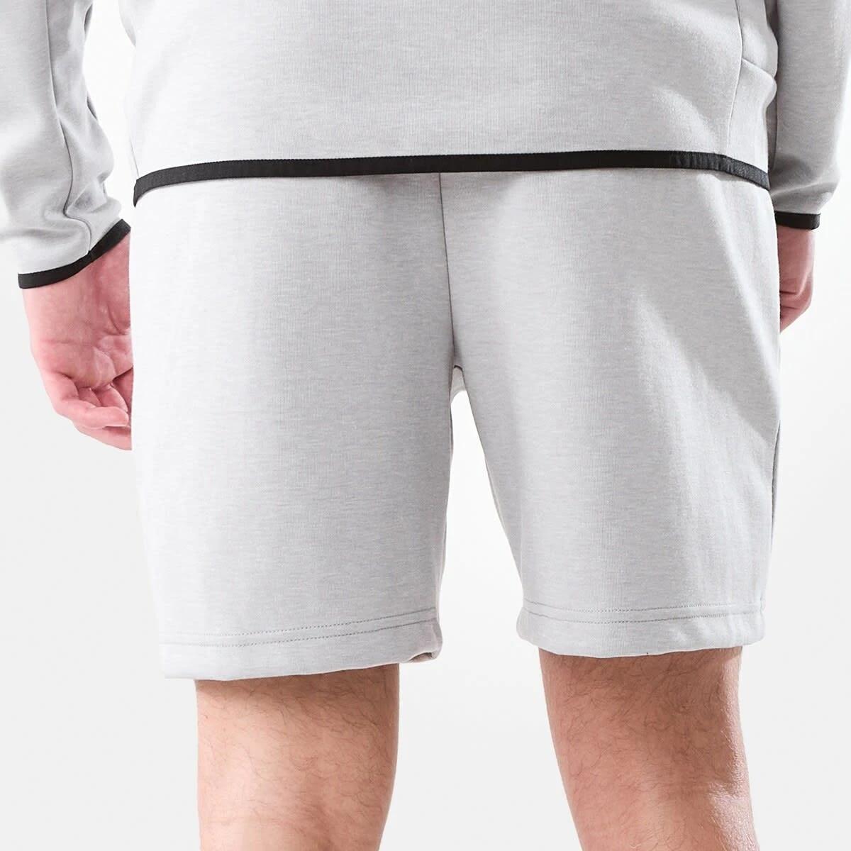 3 Active Mens Sports Shorts GREY MARLE CORE, 3 of 6