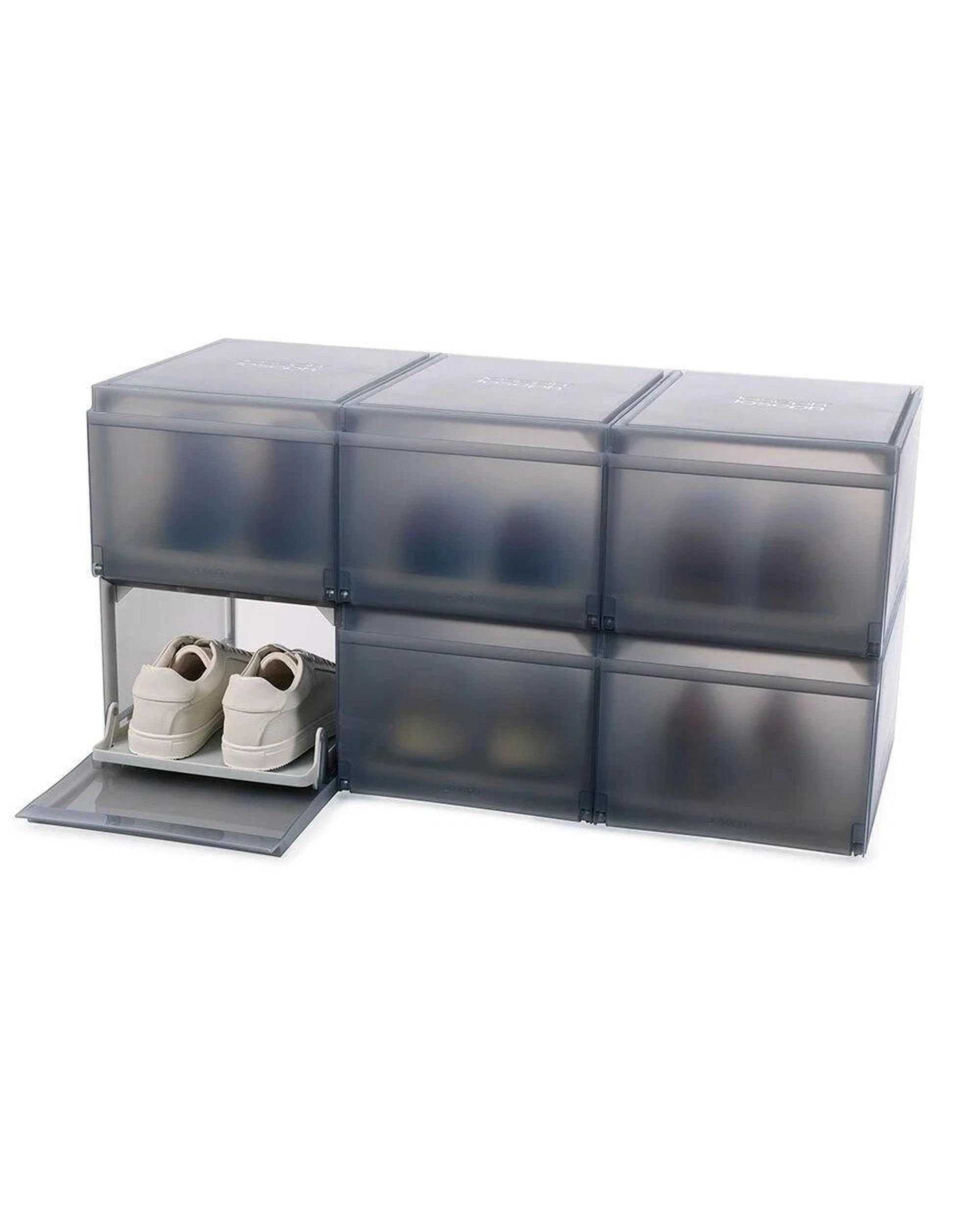 1 Joseph Joseph ShoeCase Premium Shoe Storage Box Set 6 Piece, 1 of 7