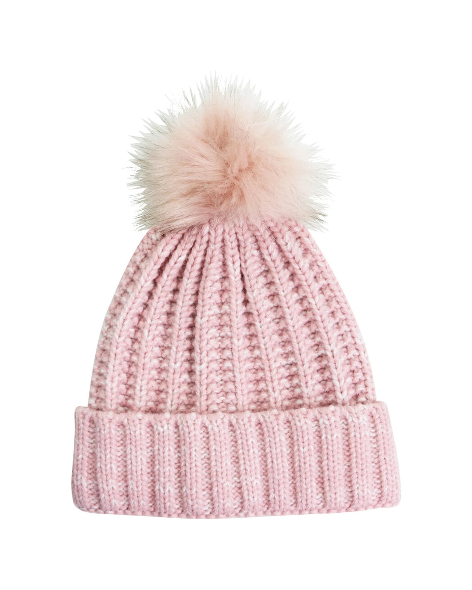 1 Wicked Sista Acrylic Lexi Beanie One Size Winter Hat - Pink, 1 of 1
