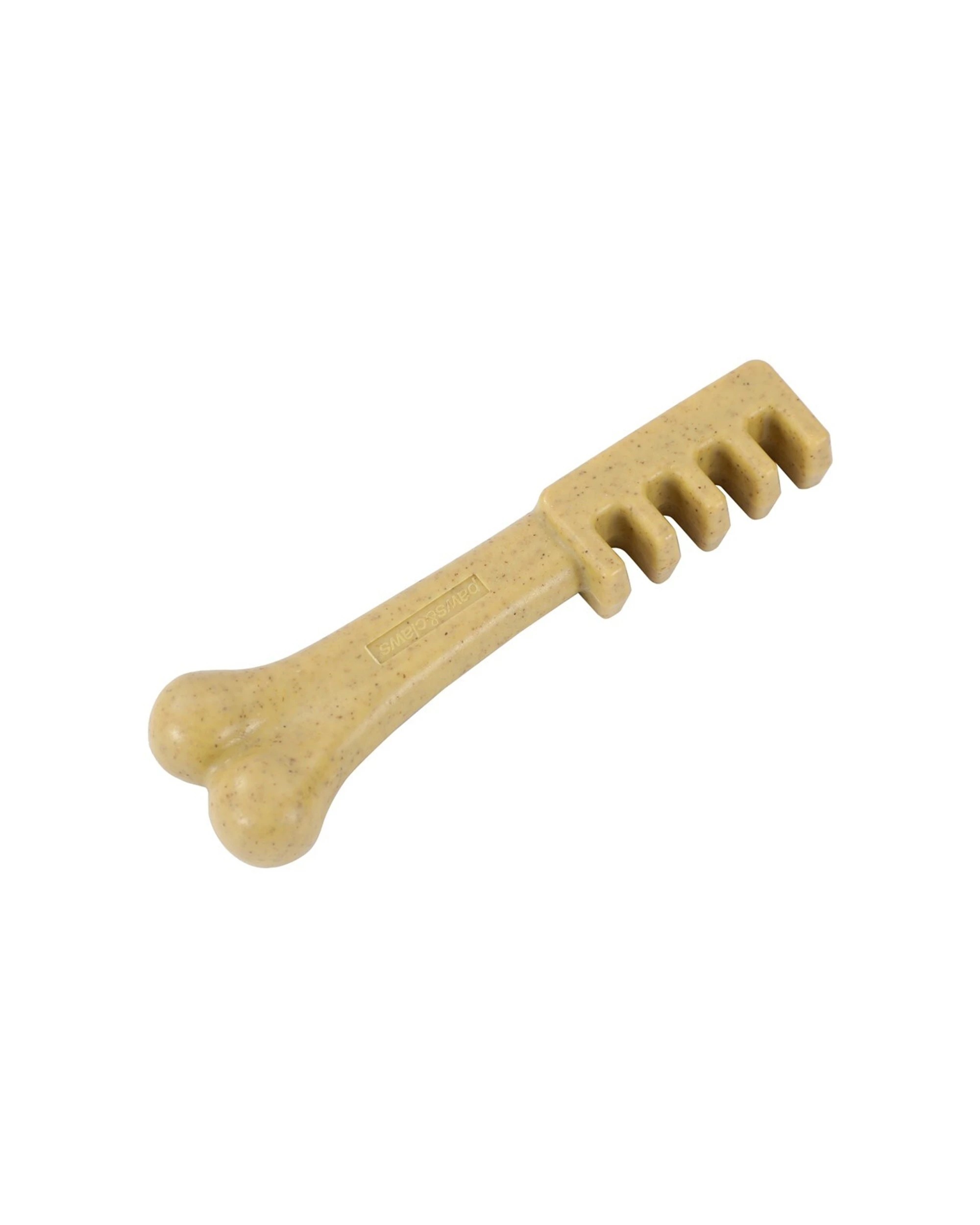 4 Paws And Claws Boobone Bamboo Toothbrush Chew Toy Peanut Butter Flavour 18.5cm
 - Natural, 4 of 4