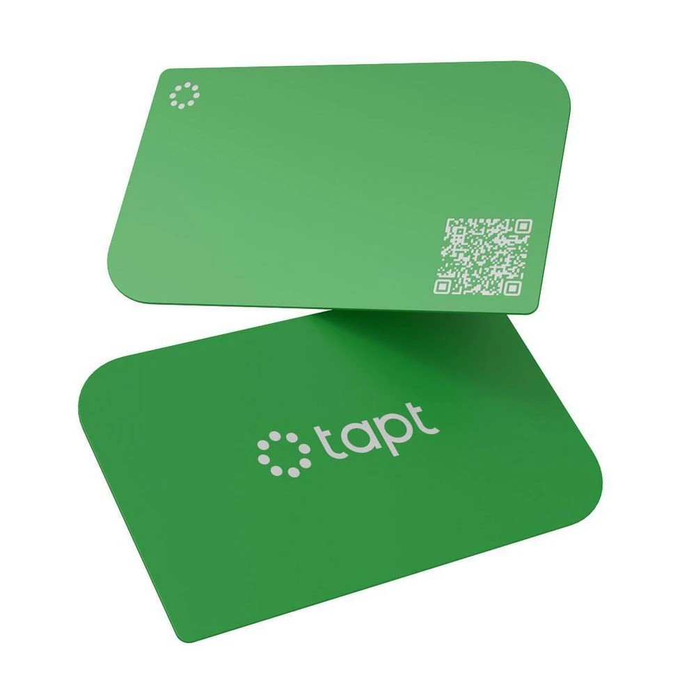 2 Tapt Lite Digital Business Card Green, 2 of 2