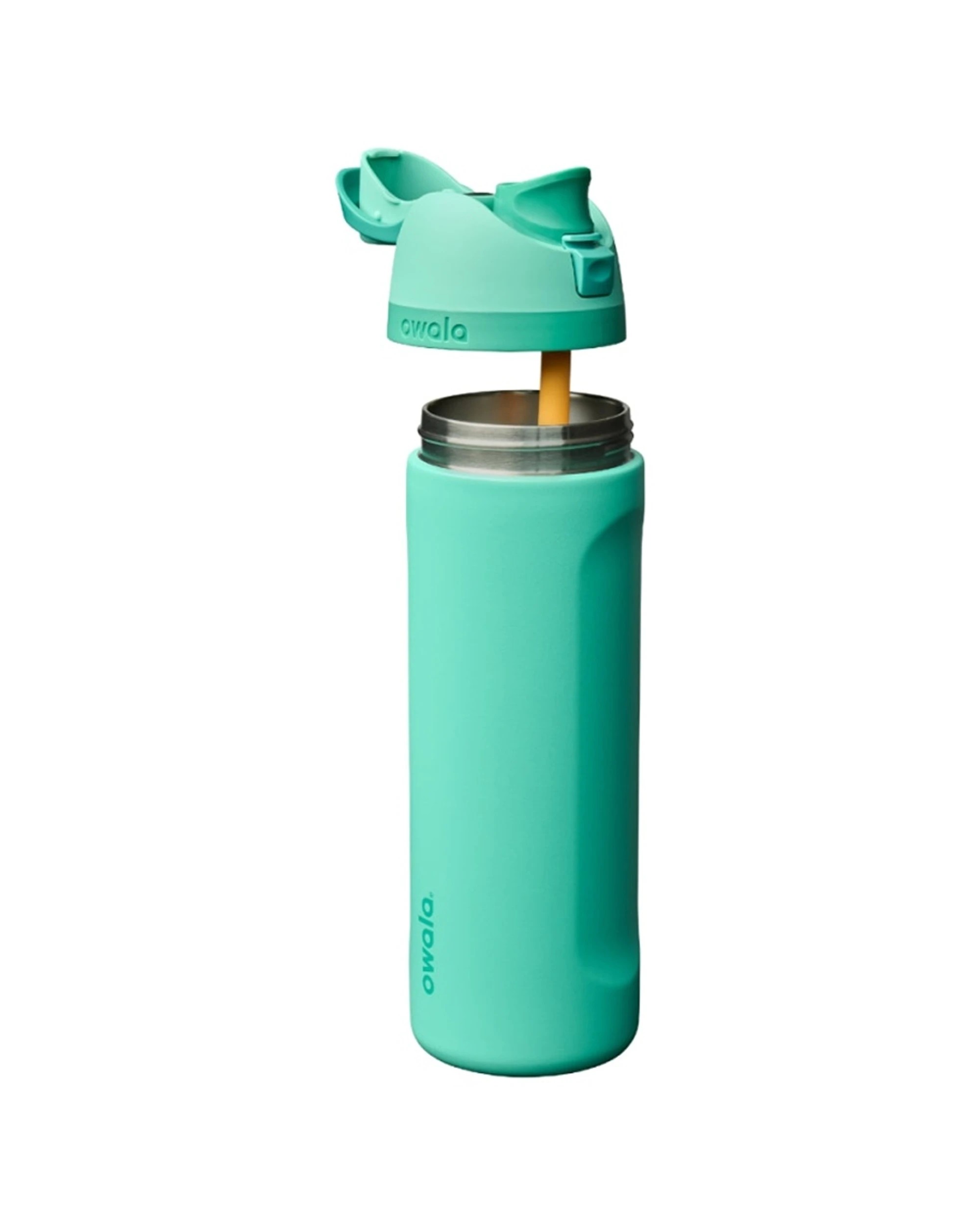 2 Owala FreeSip Stainless Steel Insulated 24oz Water Drink Bottle 90s Kid - Green, 2 of 5
