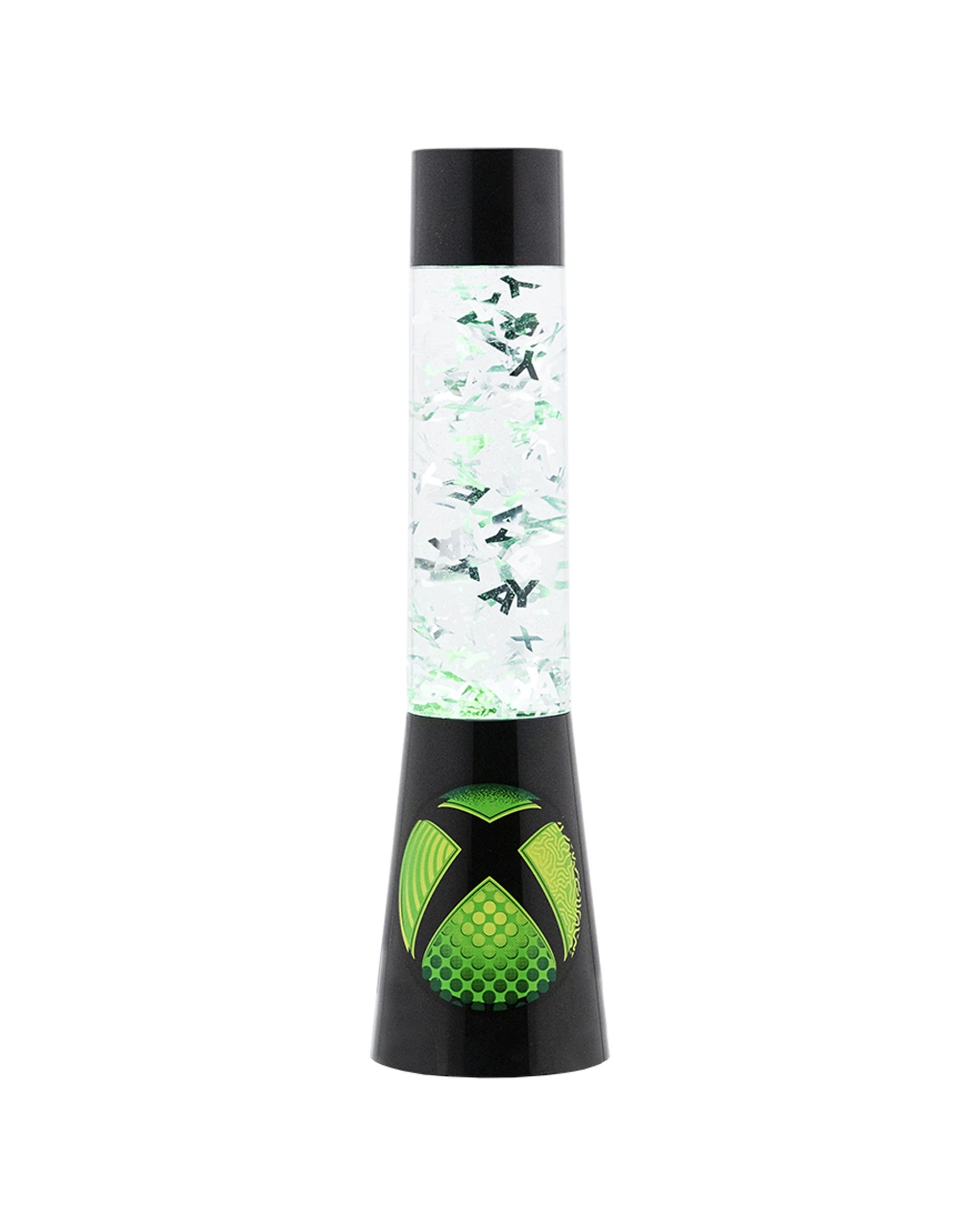 1 Xbox Illuminated Usb Battery Operated Flow Lamp 33cm Green Abxy Icons Plastic - Green, 1 of 4