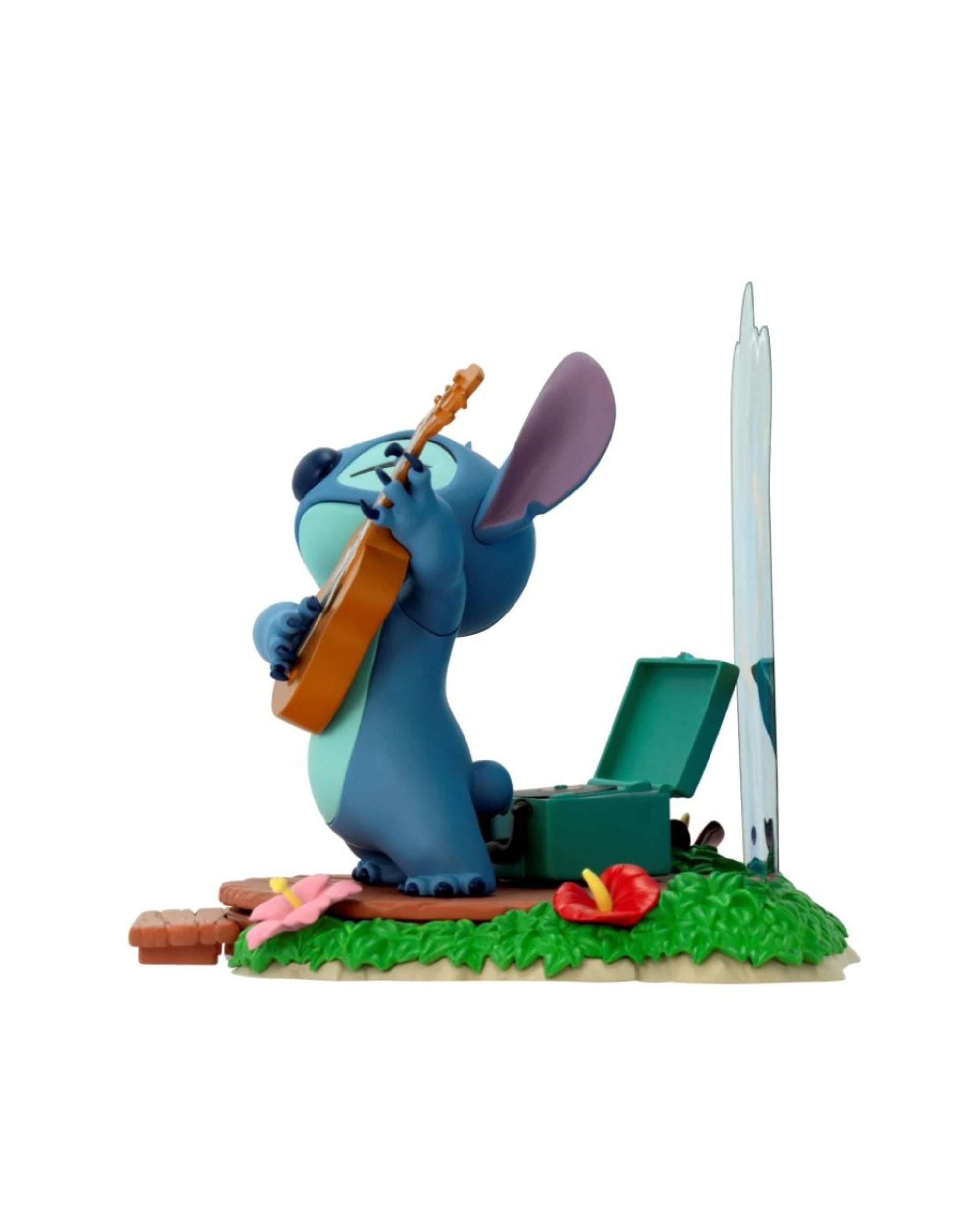 3 ABYstyle Disney Lilo and Stitch Stitch with Guitar 1:10 Scale Figure, 3 of 5