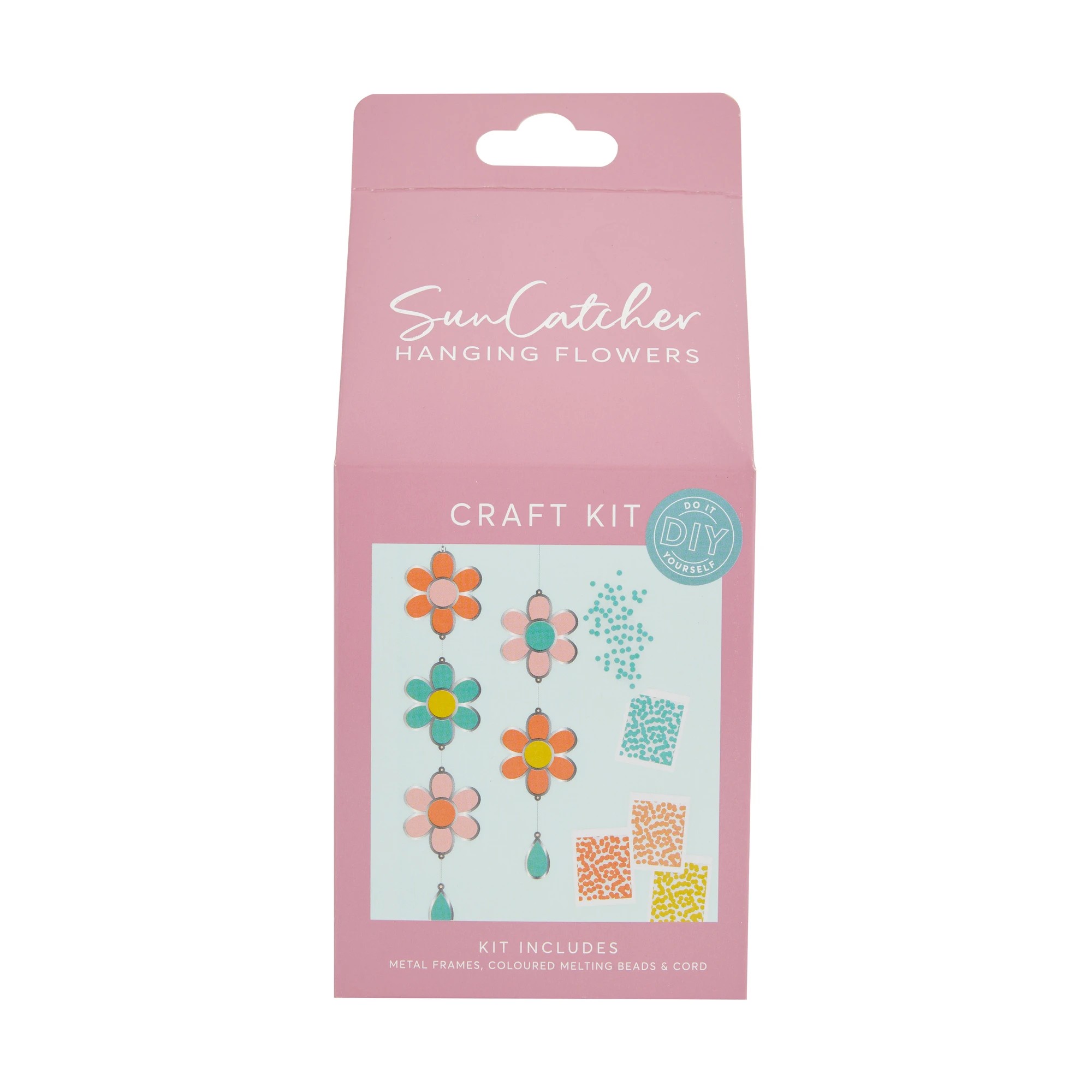 1 Sun Catcher Hanging Flowers Craft Kit, 1 of 3