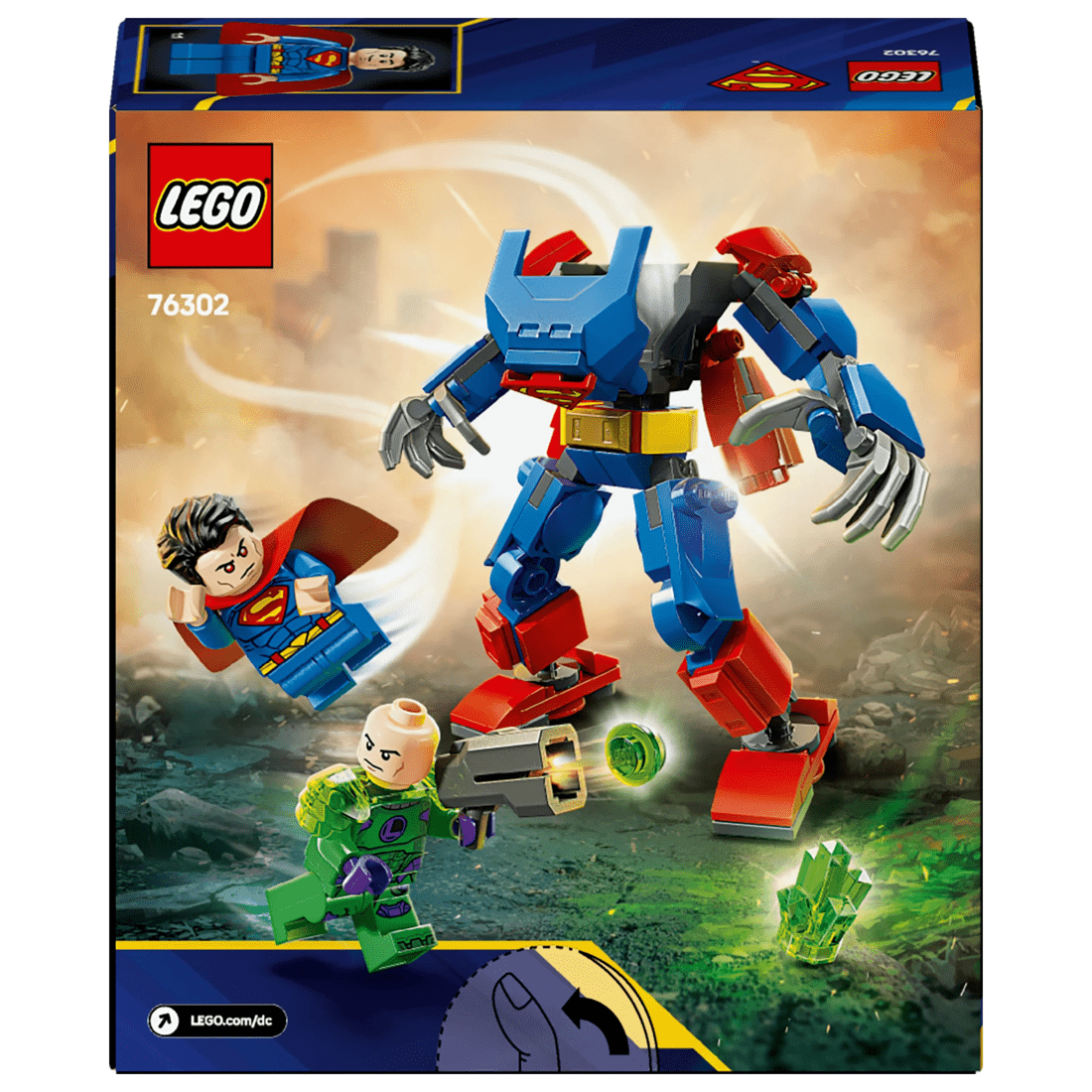 10 LEGO Super Heroes Superman Mech vs. Lex Luthor 76302, 10 of 10