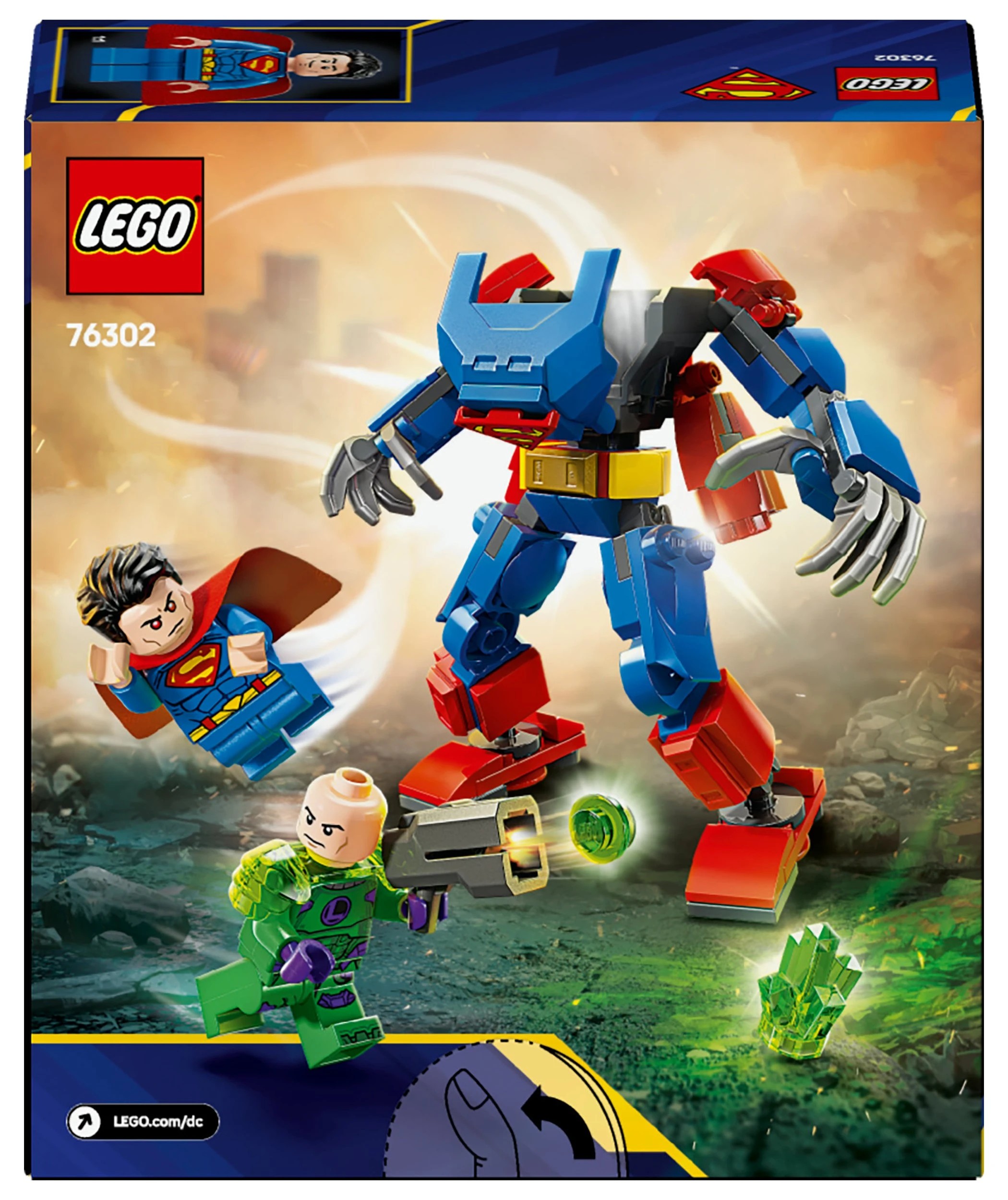10 LEGO Super Heroes Superman Mech vs. Lex Luthor 76302, 10 of 10