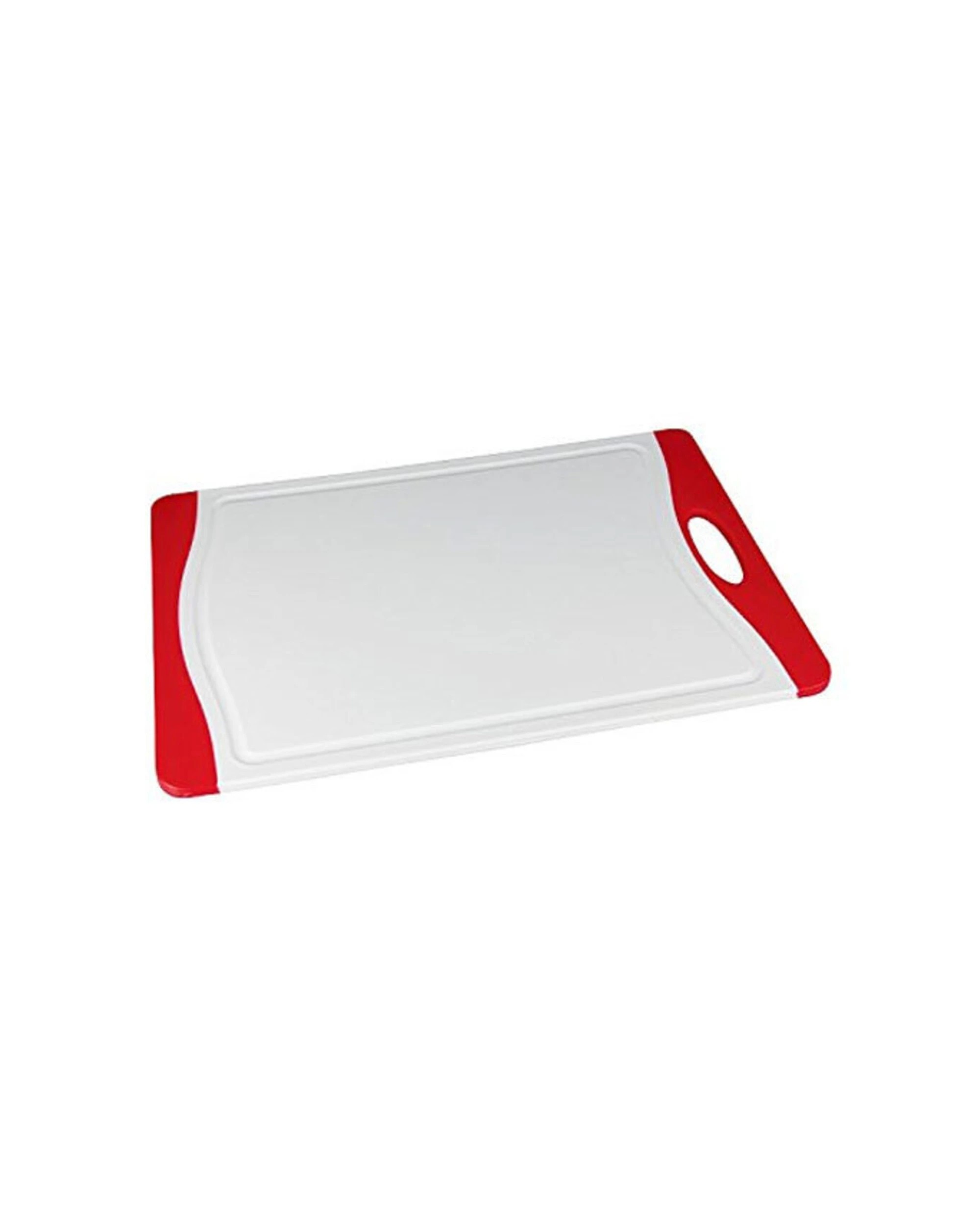 1 PYROLUX Anti-Microbial Reversible Chopping Board Non-Slip Handles - Red, 1 of 1