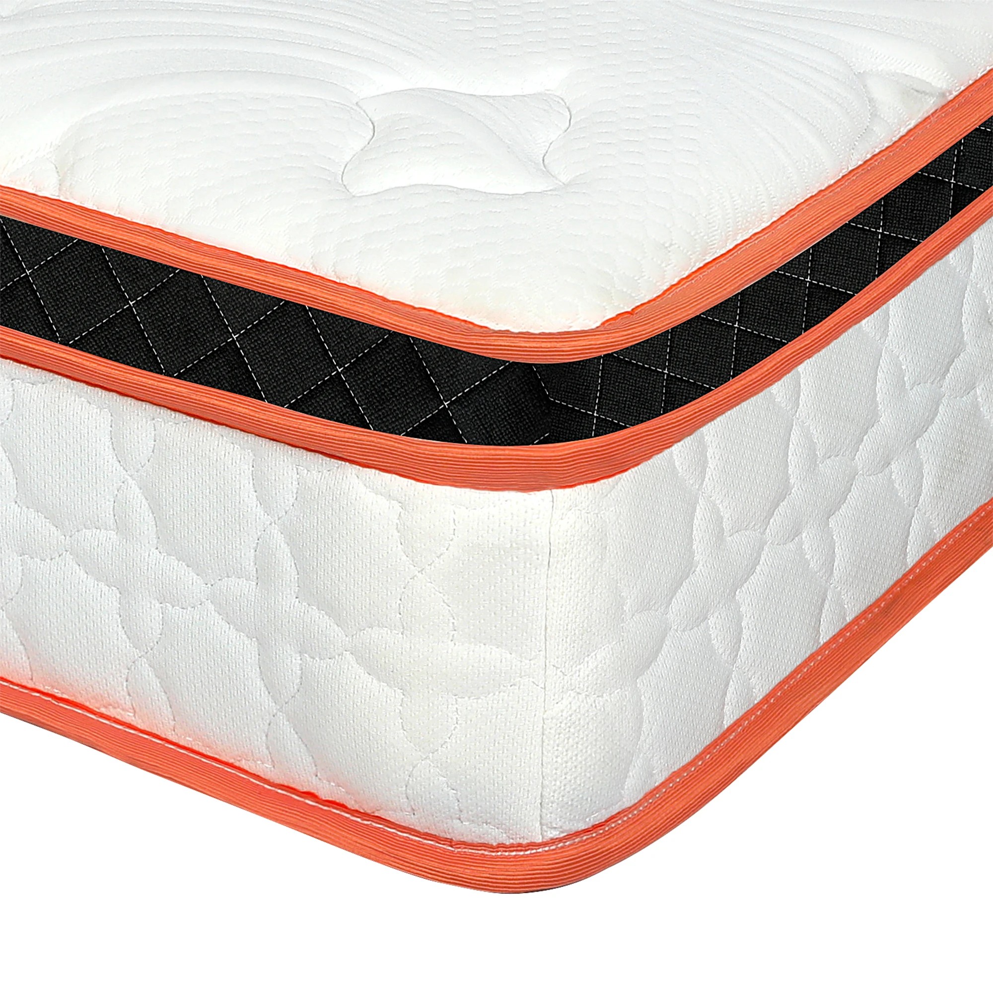 5 Dreamz Spring Mattress 7 Zone Bed Pocket Medium Firm Memory Foam 26cm Queen, 5 of 9