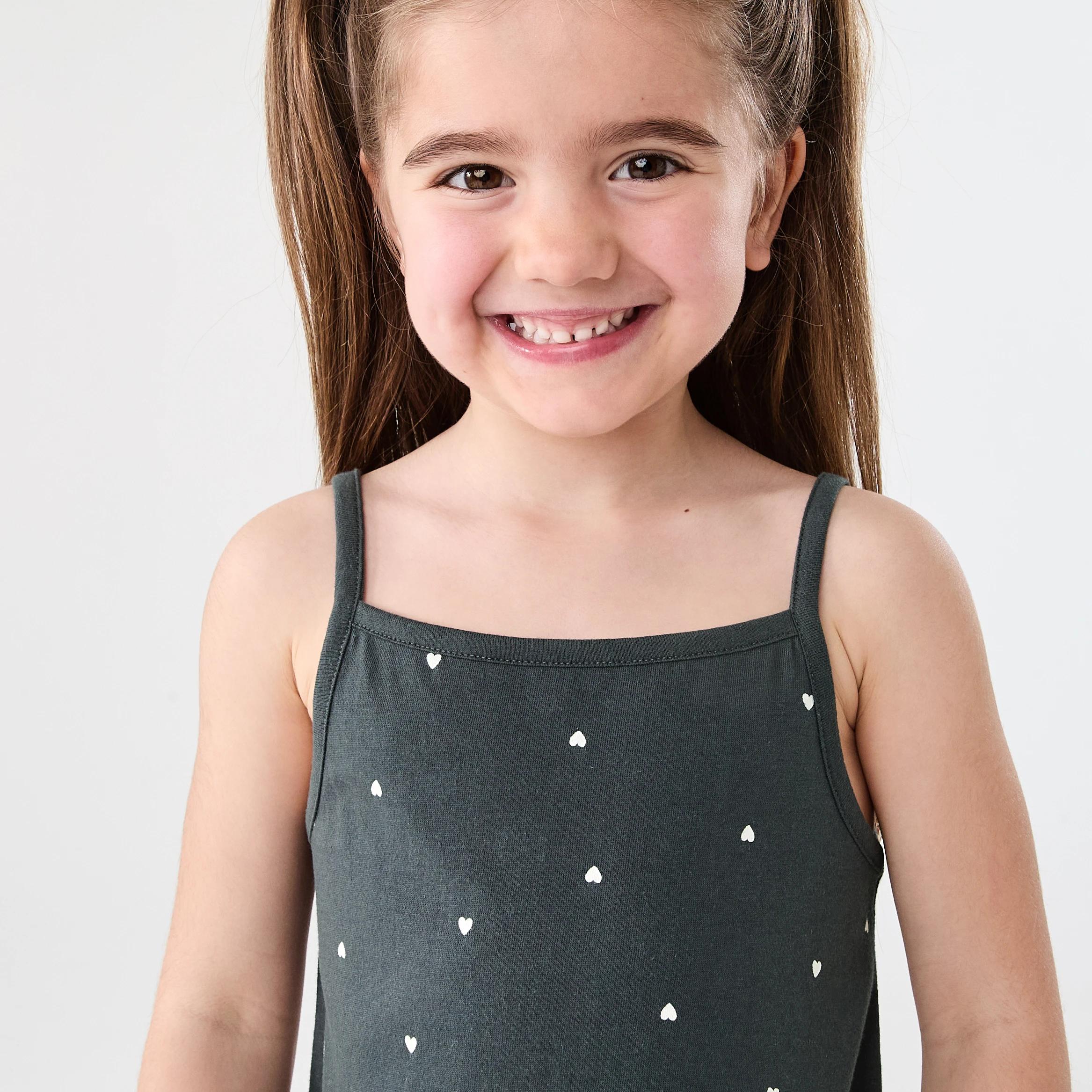 3 Sleeveless Print Dress Gry Heart, 3 of 7