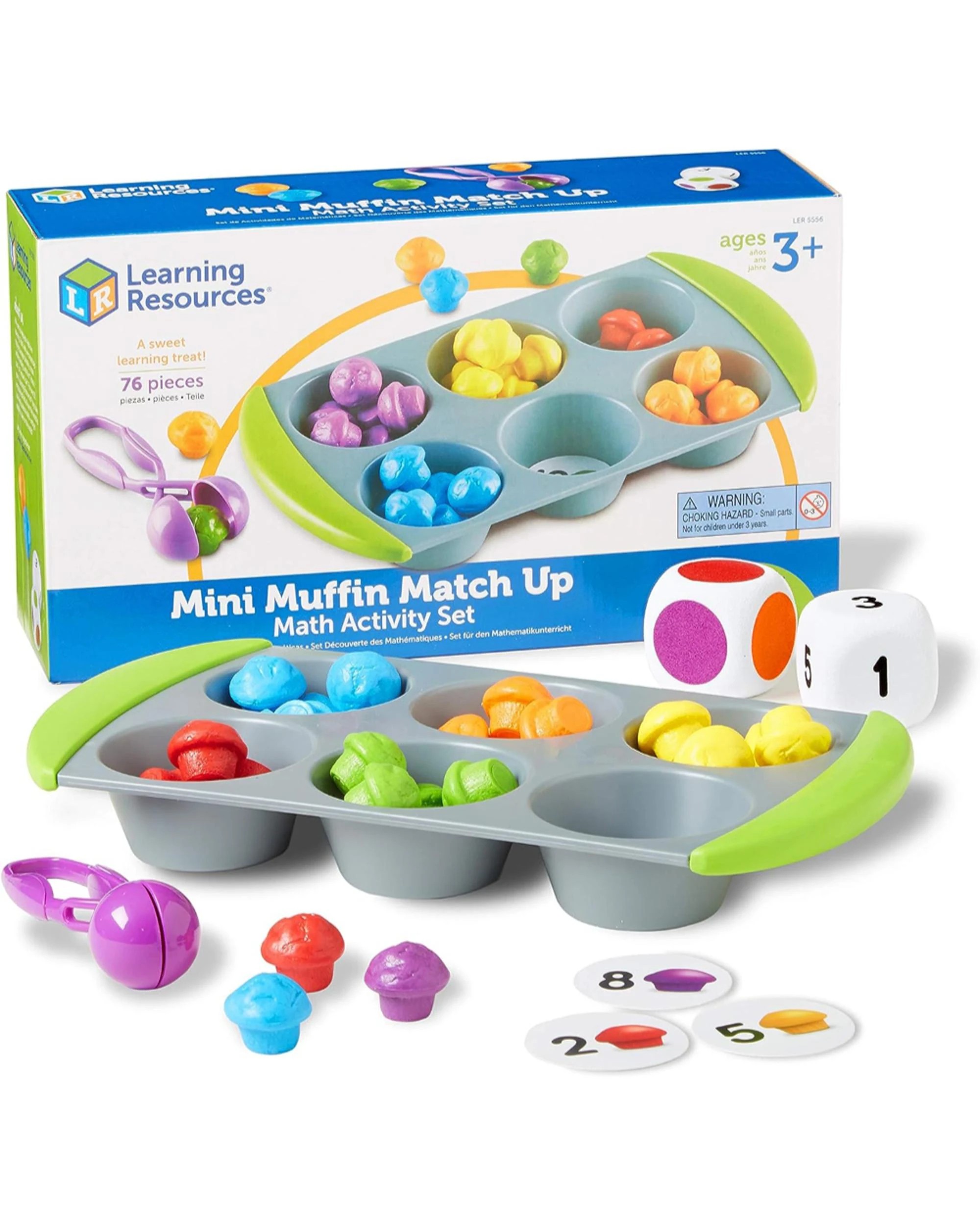 1 Mini Muffin Match Up Math Activity Set, 1 of 5