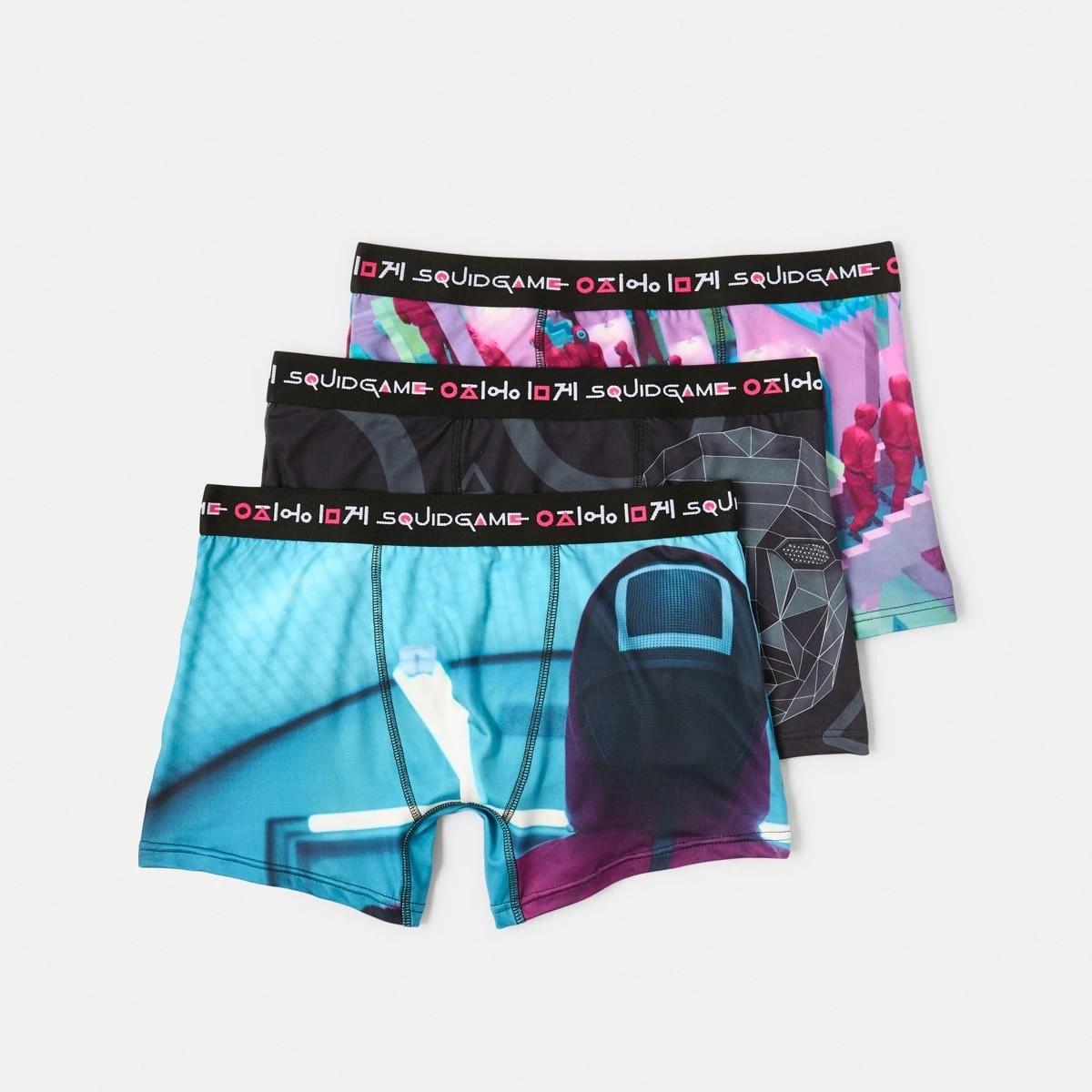 2 3 Pack Squid Games License Trunks Squid Game, 2 of 10