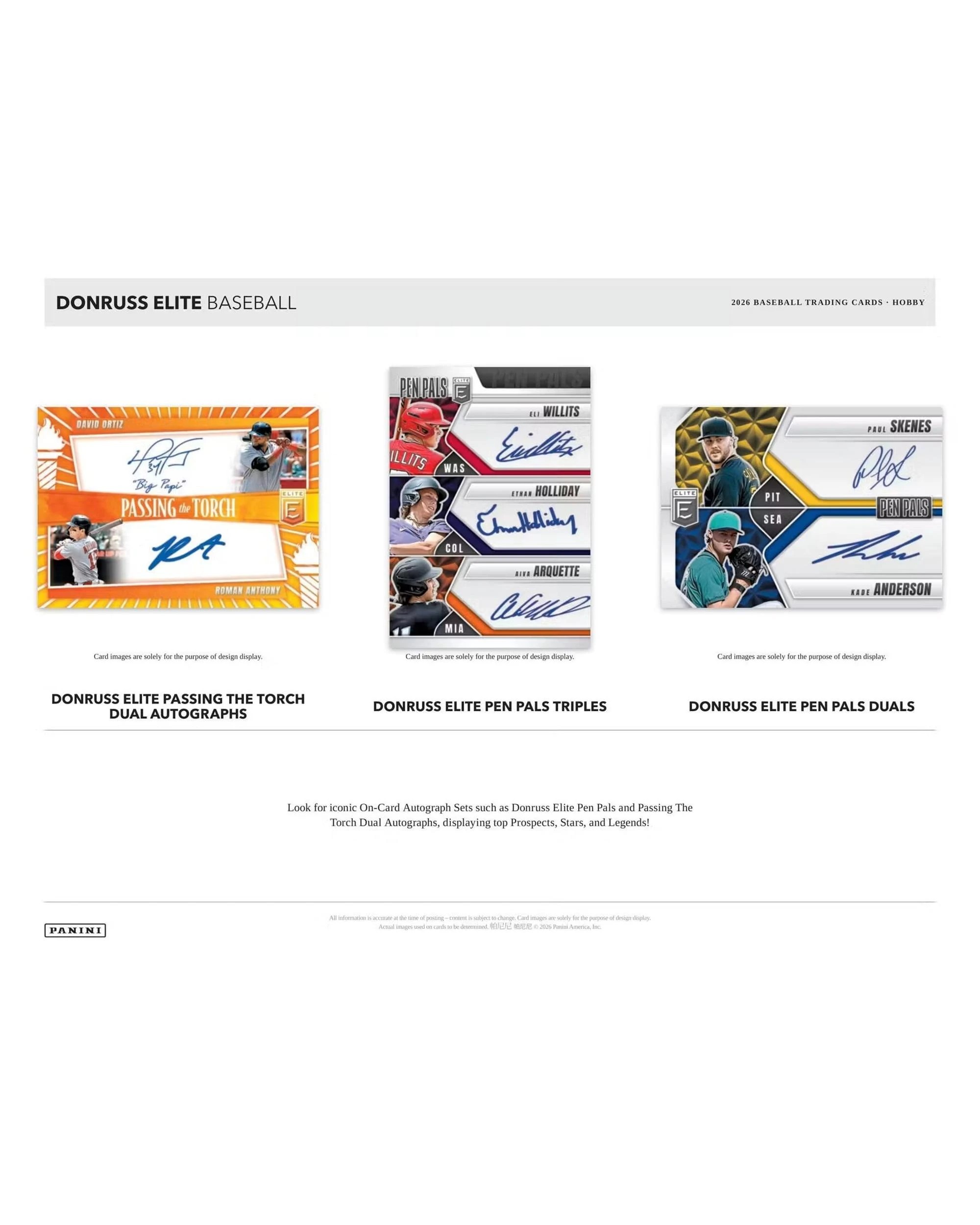 4 Panini 2026 Donruss Elite Baseball Hobby Box, 4 of 9