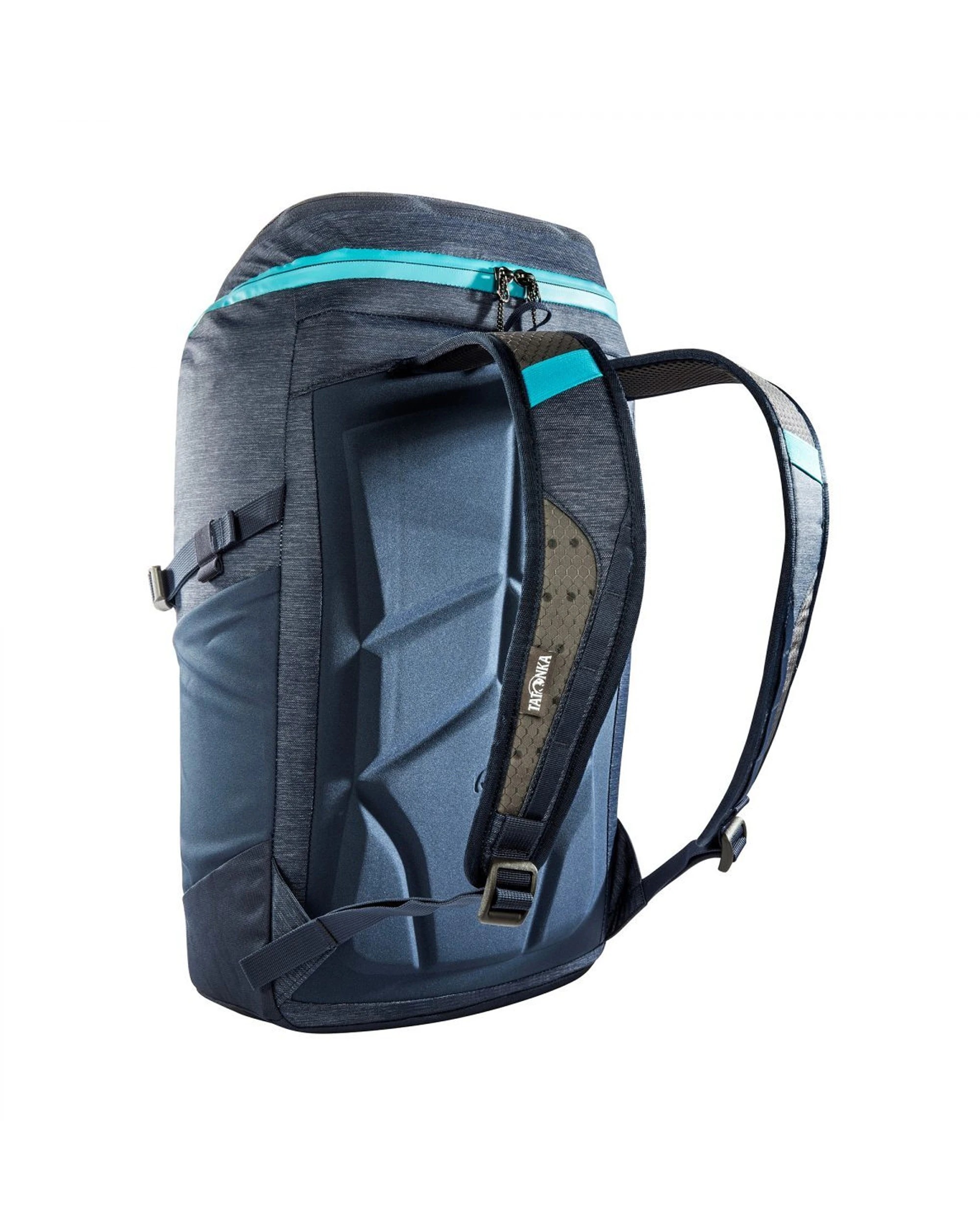 3 Tatonka City Pack 22L Backpack 15.4 Inch Laptop Compartment 3D Opening - Blue, 3 of 4