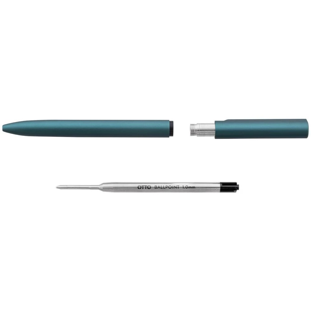 6 Otto Premium Madrid Ballpoint Pen 1mm Blue Steel, 6 of 7