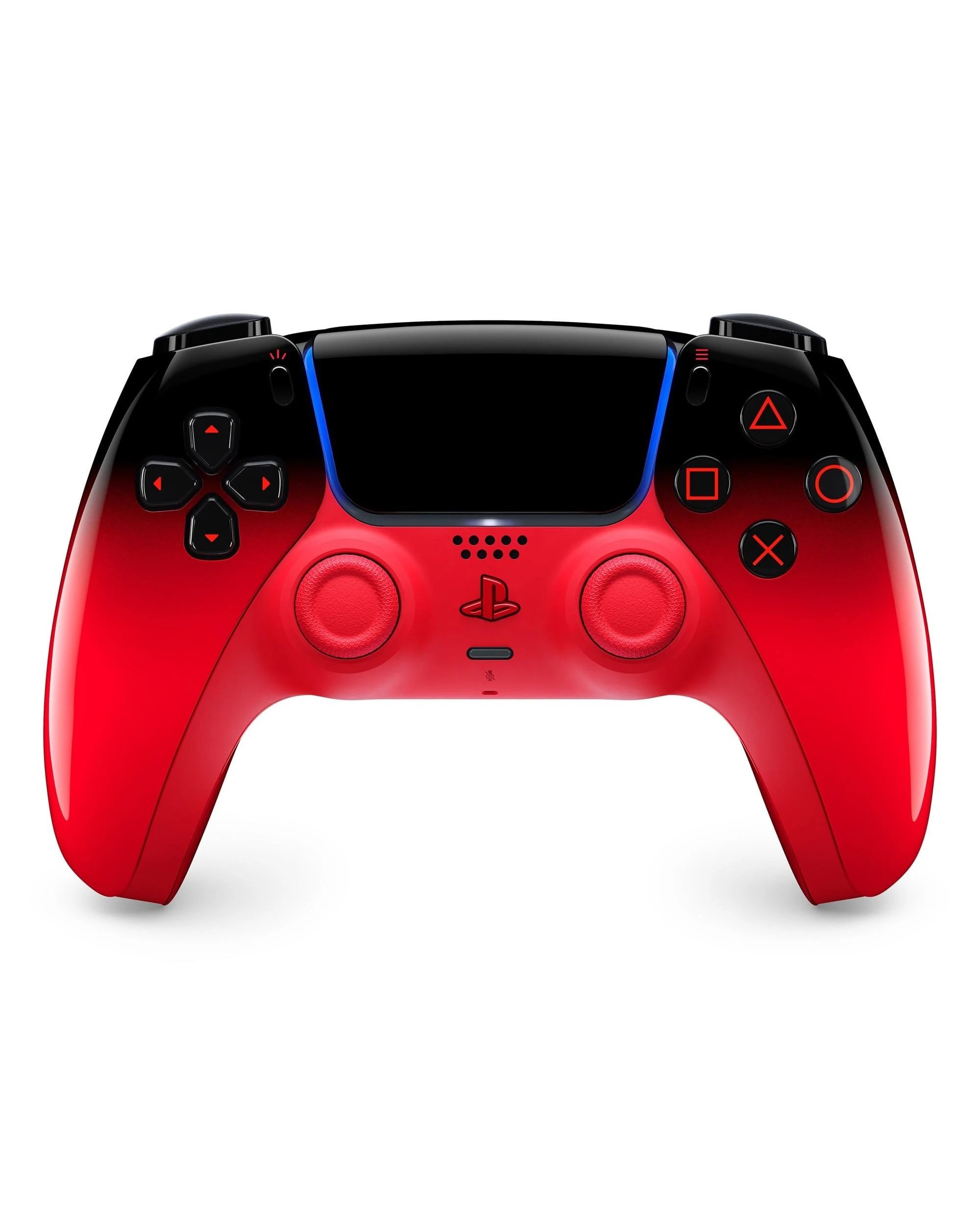 1 PlayStation 5 DualSense Wireless Controller - Techno Red - Red, 1 of 6
