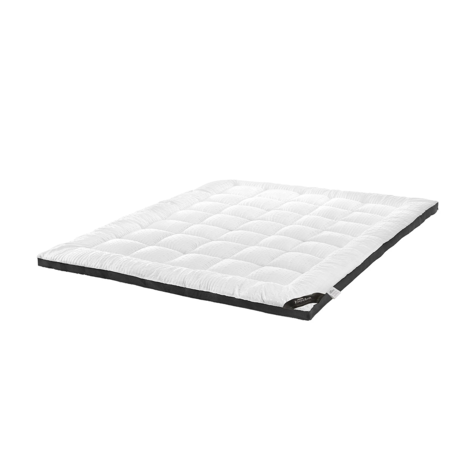 1 Bedra Bedding Mattress Topper Double Pillowtop 3D BUBBLE Airflow - White, 1 of 7