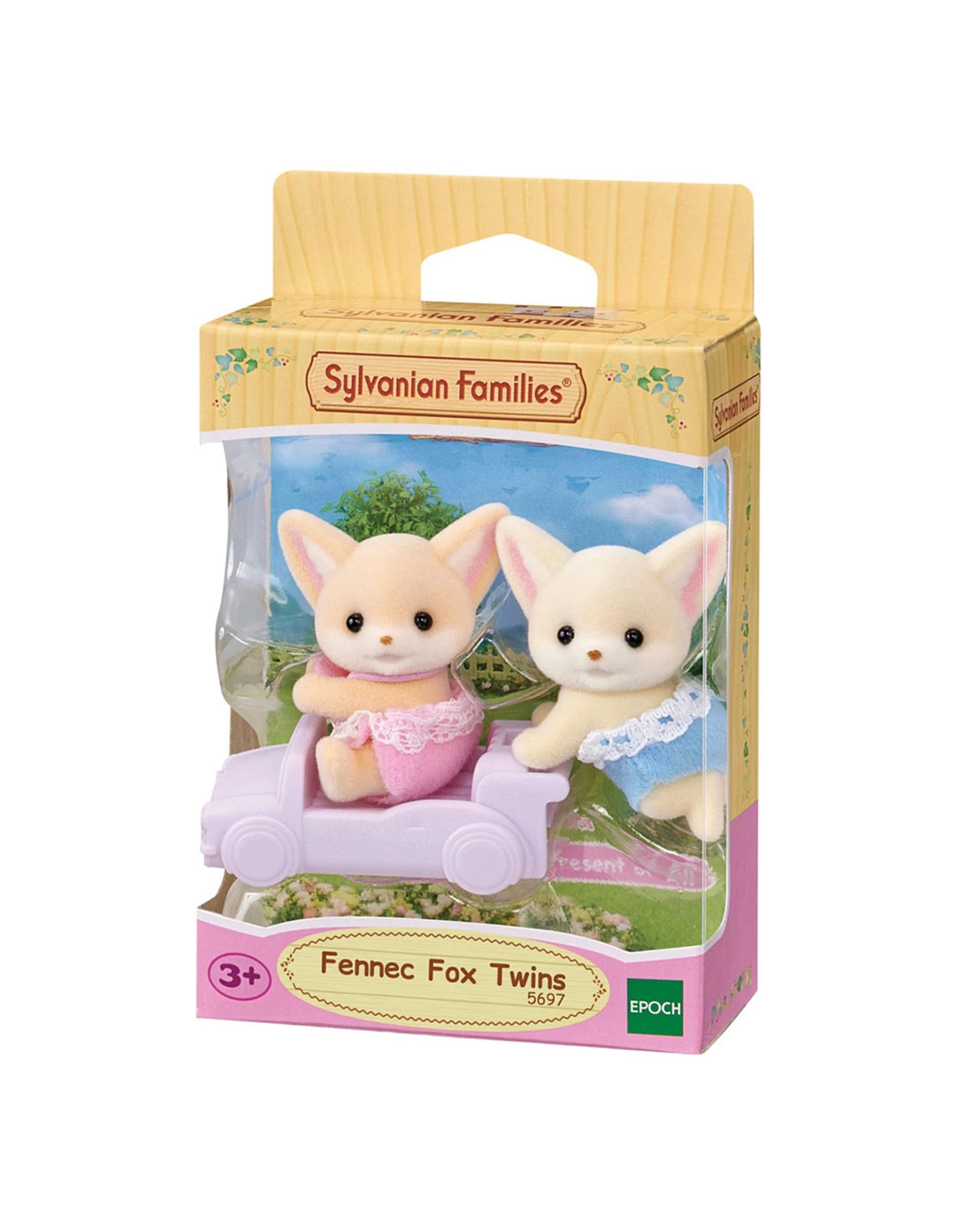 1 Sylvanian Families Fennec Fox Twins, 1 of 5