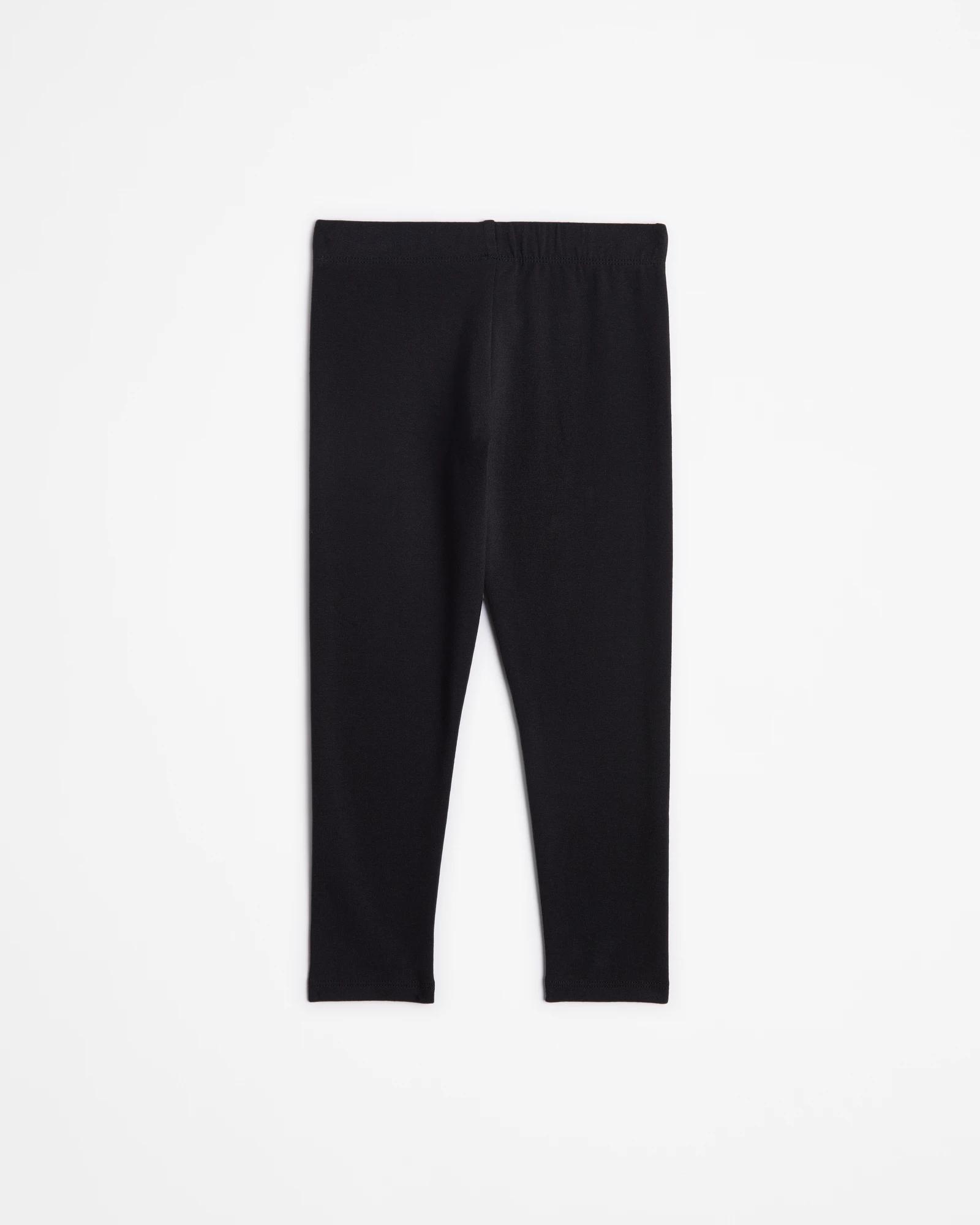 3 Target Kids Australian Cotton Leggings BLACK, 3 of 3