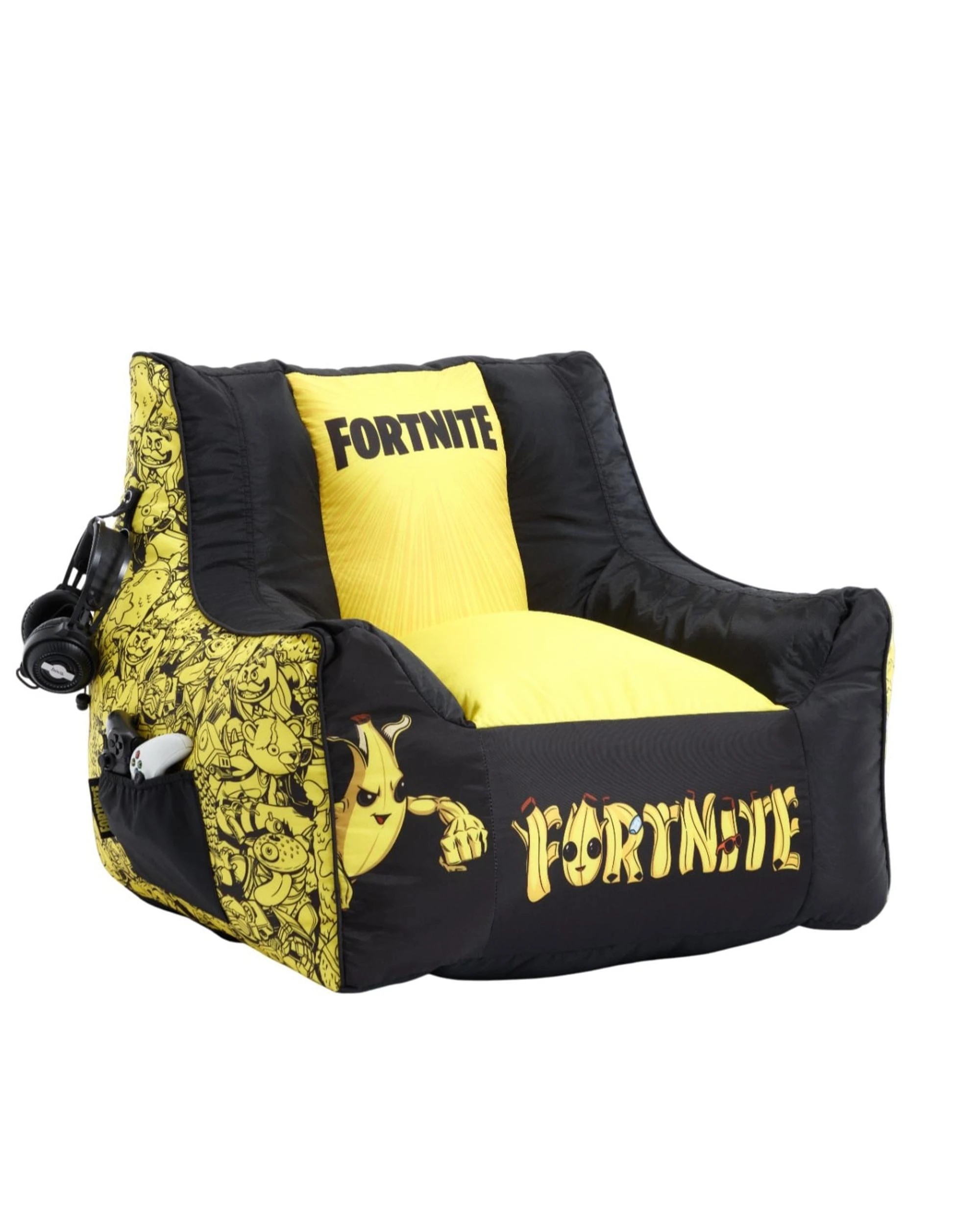 1 Fortnite Peely Bean Bag Puff Chair, 1 of 7