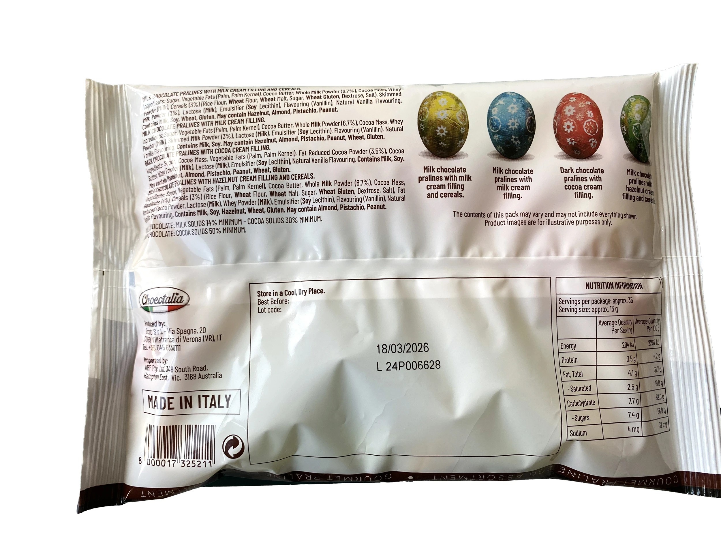 2 Chocotalia Gourmet Praline Egg Assortment 450g, 2 of 2