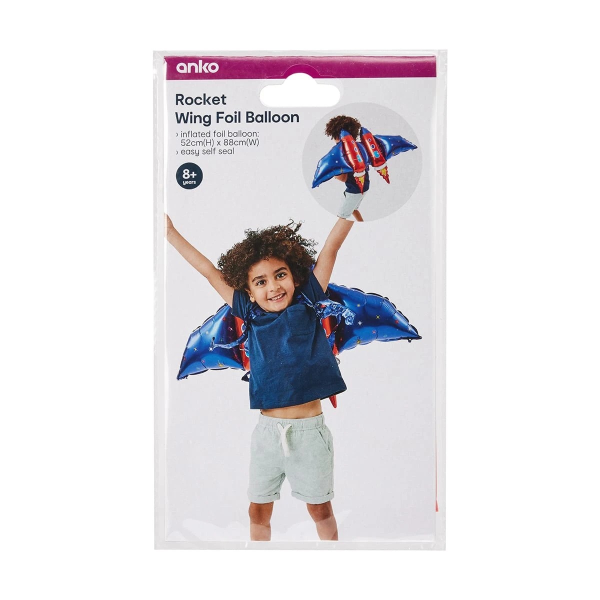 10 Rocket Wing Foil Balloon, 10 of 10