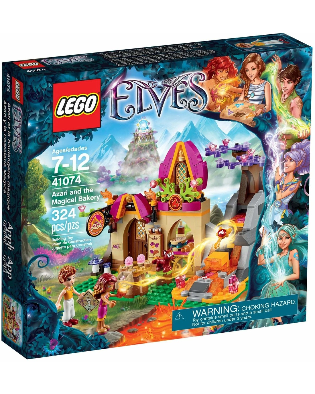 LEGO 41074 Azari & the Magical Bakery Fire Key - Kmart