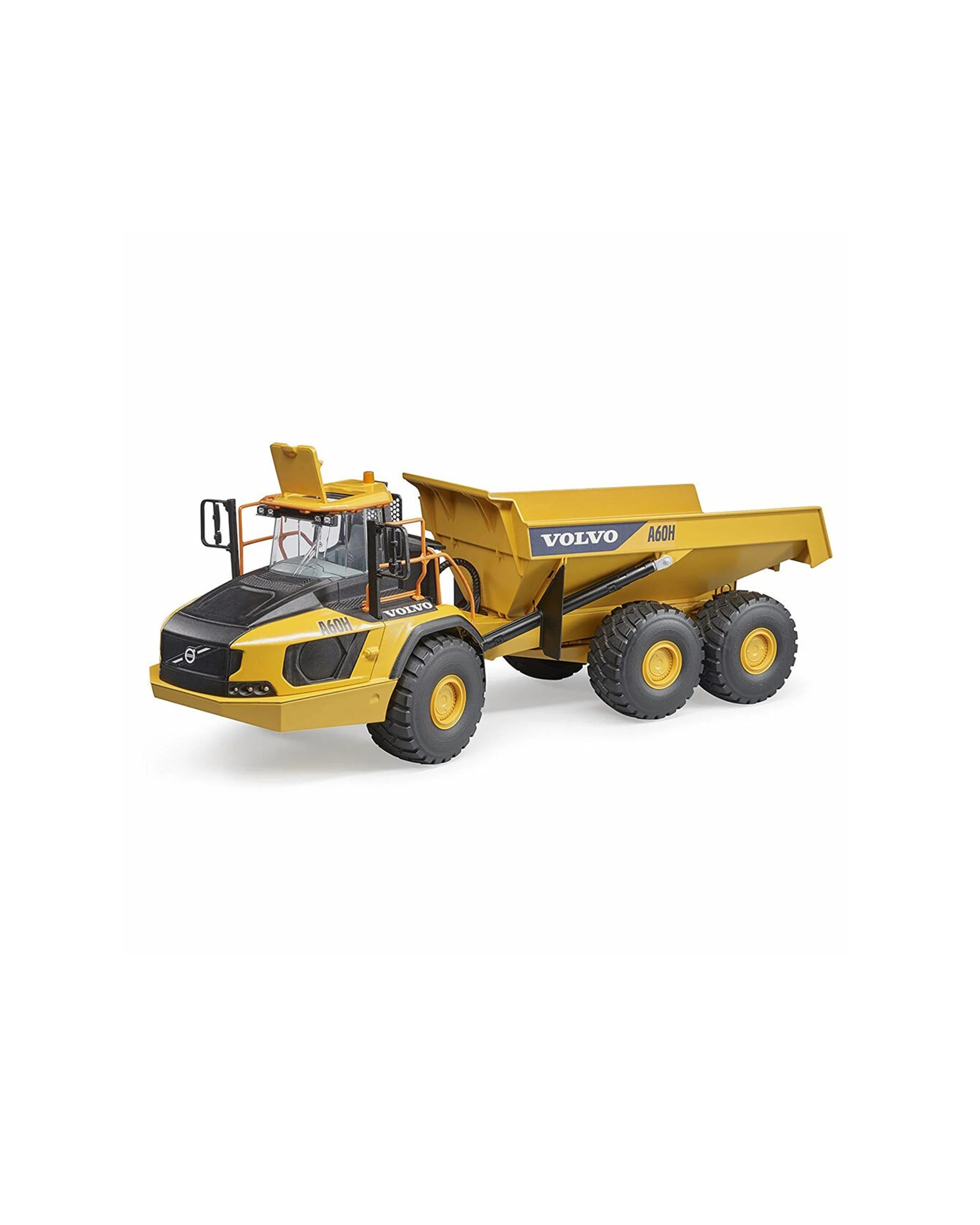 4 Bruder 1 16 Volvo A60h Construction Hauler Toy Dump Truck Yellow 3 Years - Yellow, 4 of 9