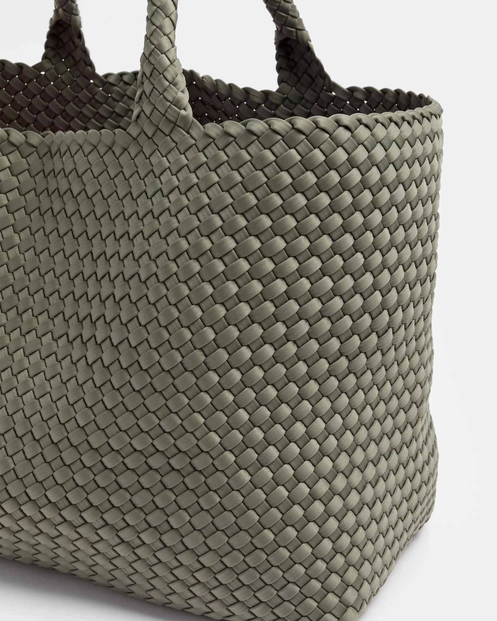 2 Target Weave Detail Tote Bag KHAKI, 2 of 2