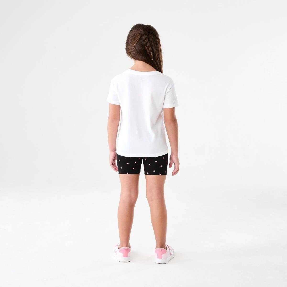 5 Printed Bike Shorts SKIPPING HEARTS BLACK, 5 of 5