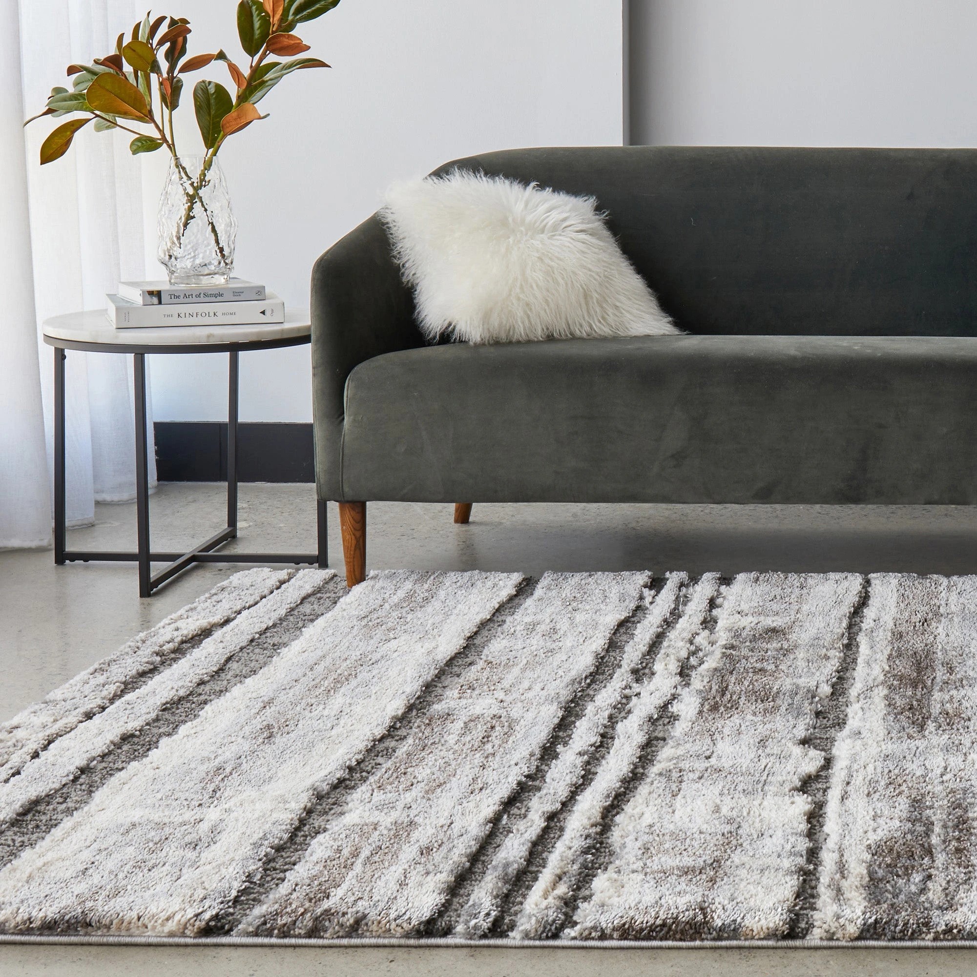 3 Common Ground Rugs Everest 50 230x160cm - Silver, 3 of 7