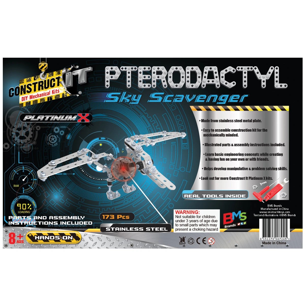 1 Construct-It Pterodactyl - Sky Scavenger, 1 of 5