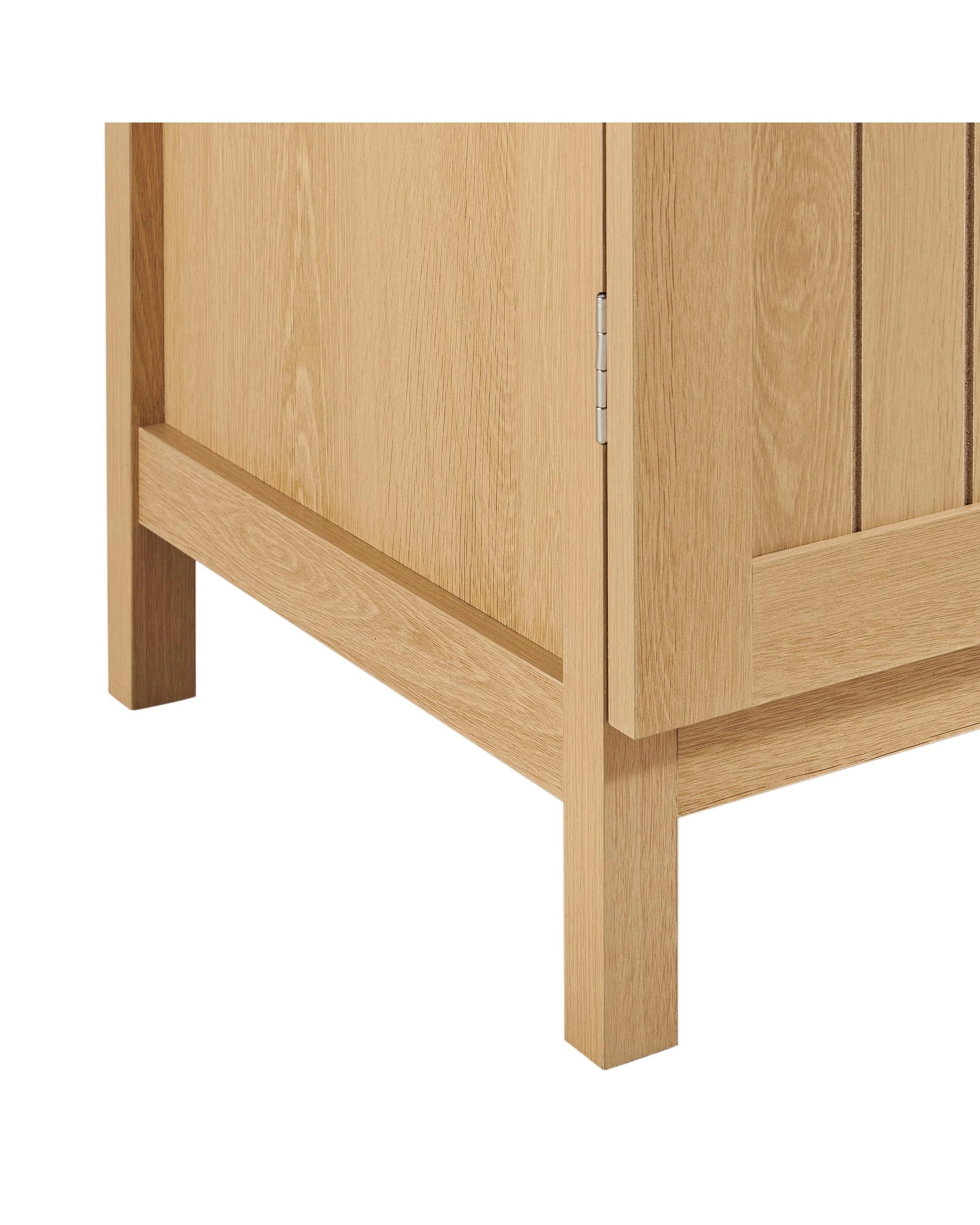 10 Kodu Bookcase Open Storage Display 2 Doors - Natural, 10 of 10